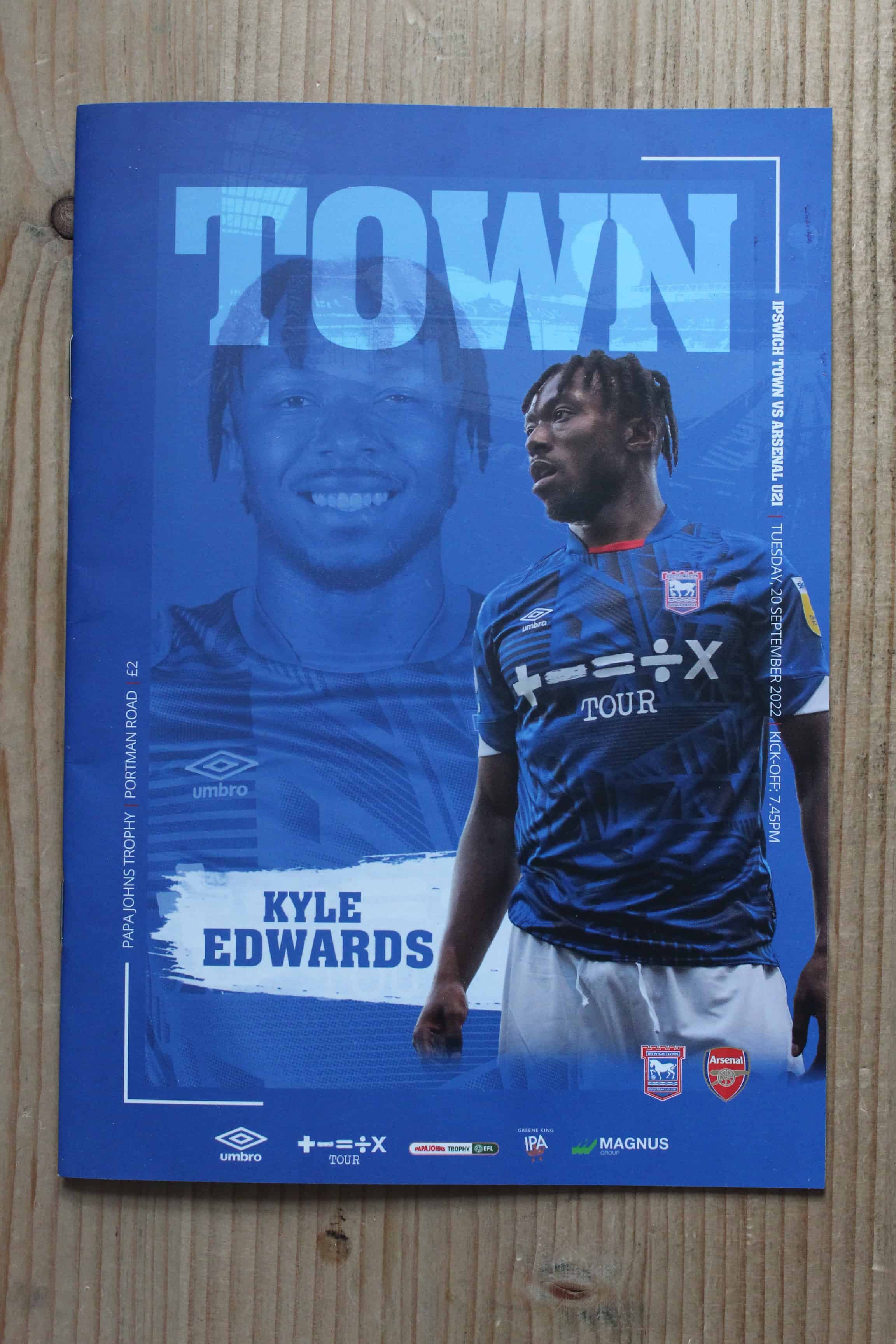 Ipswich Town FC v Arsenal (U21`s)