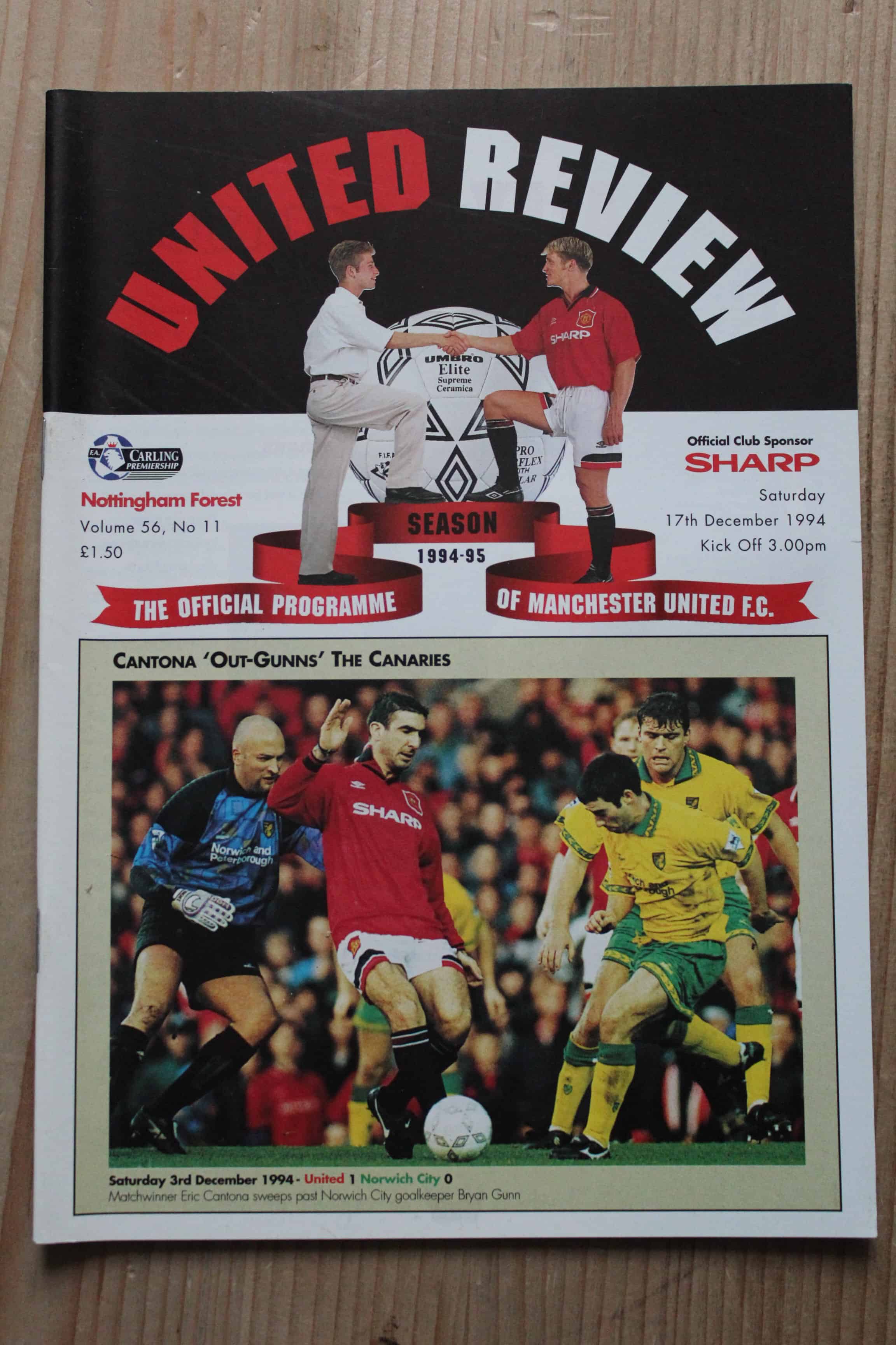 Manchester United FC v Nottingham Forest FC