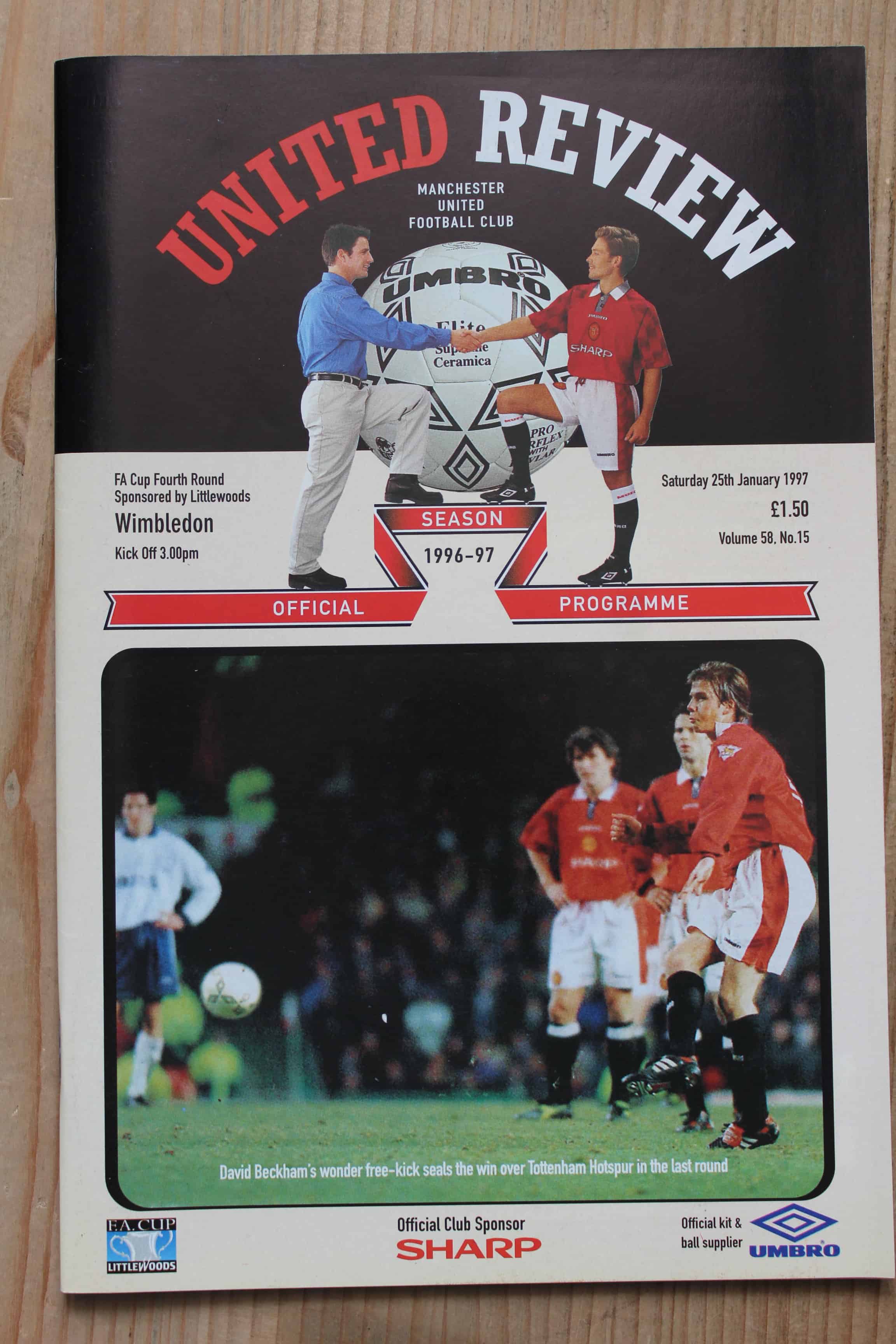 Manchester United FC v Wimbledon