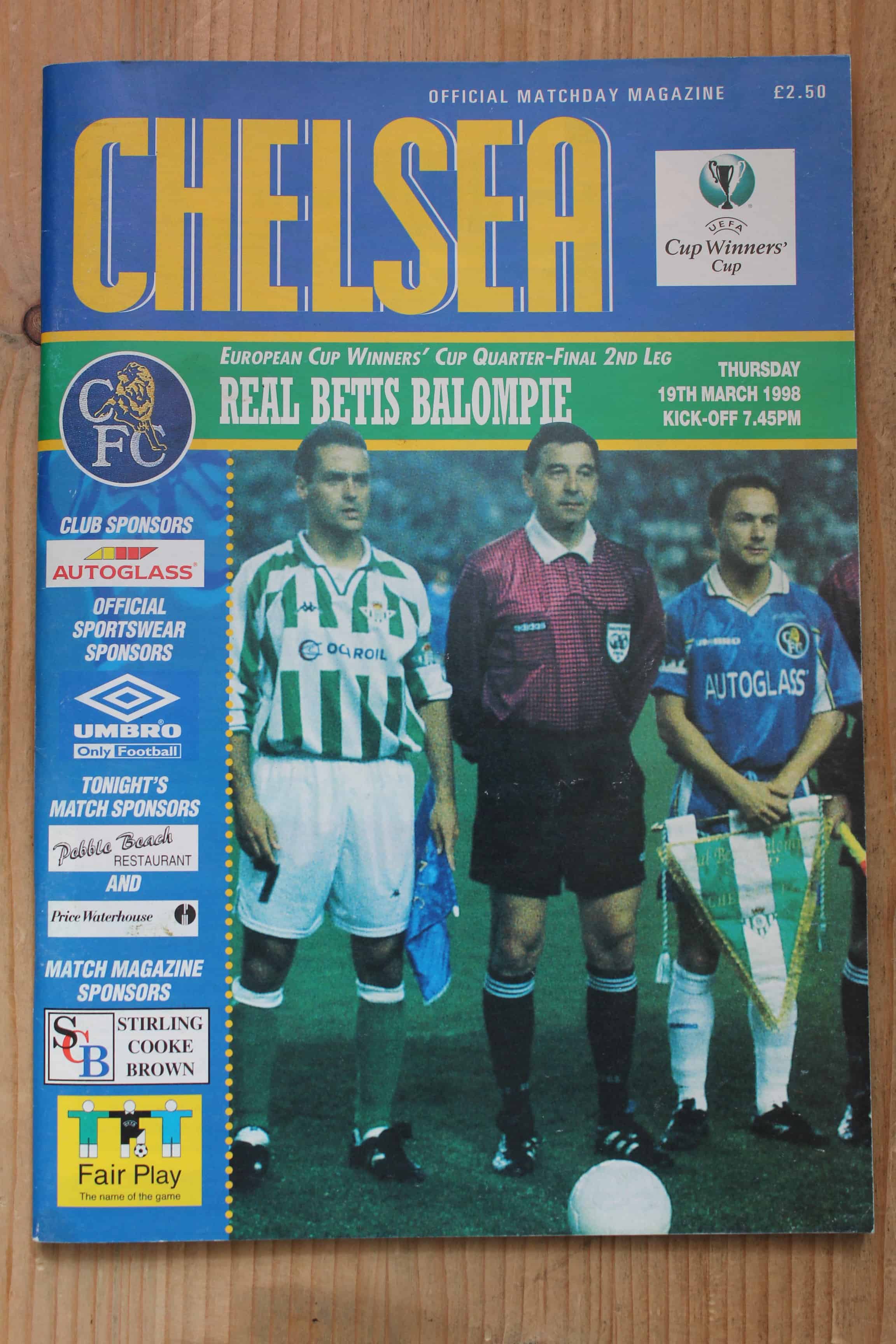 Chelsea FC v Real Betis