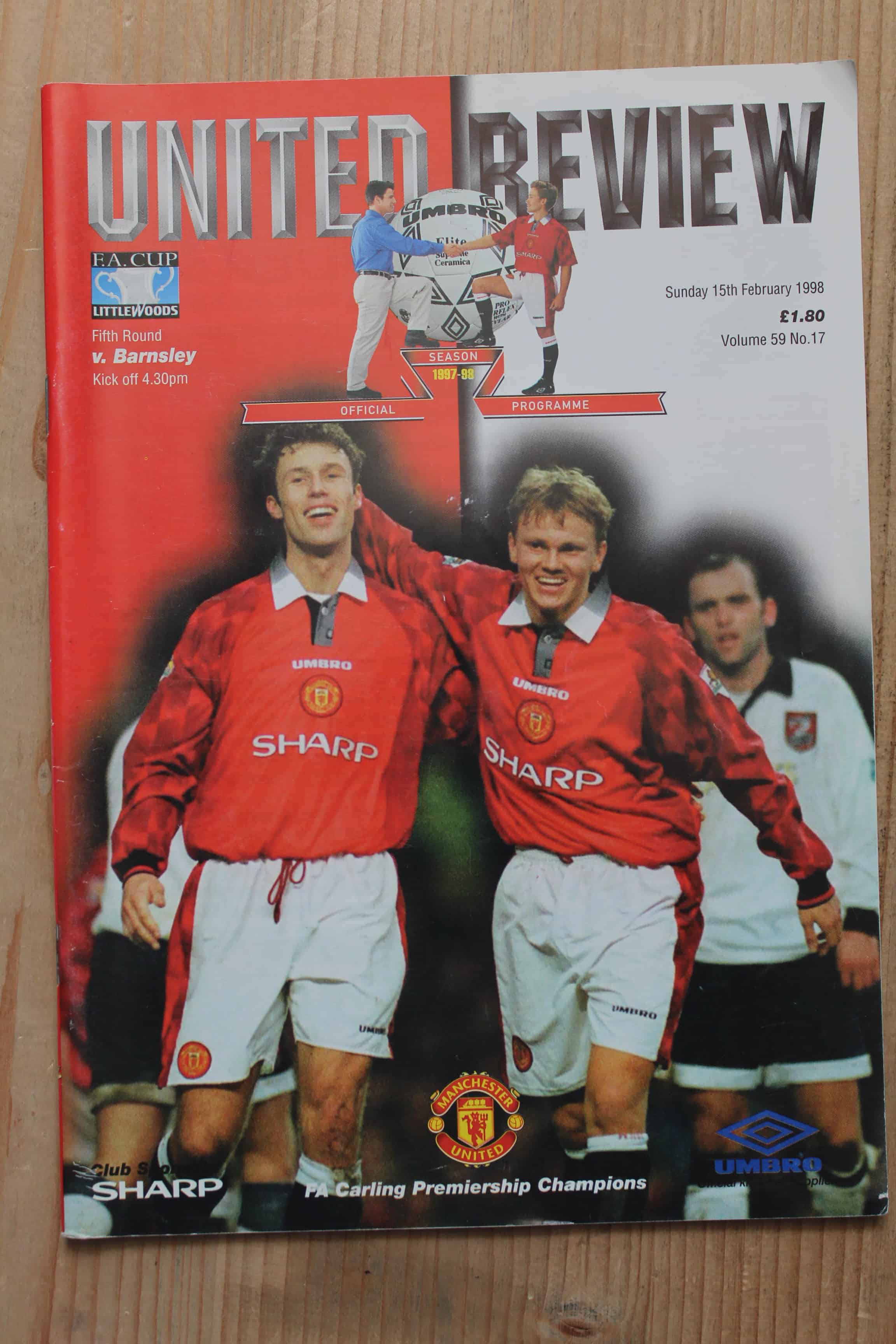 Manchester United FC v Barnsley FC