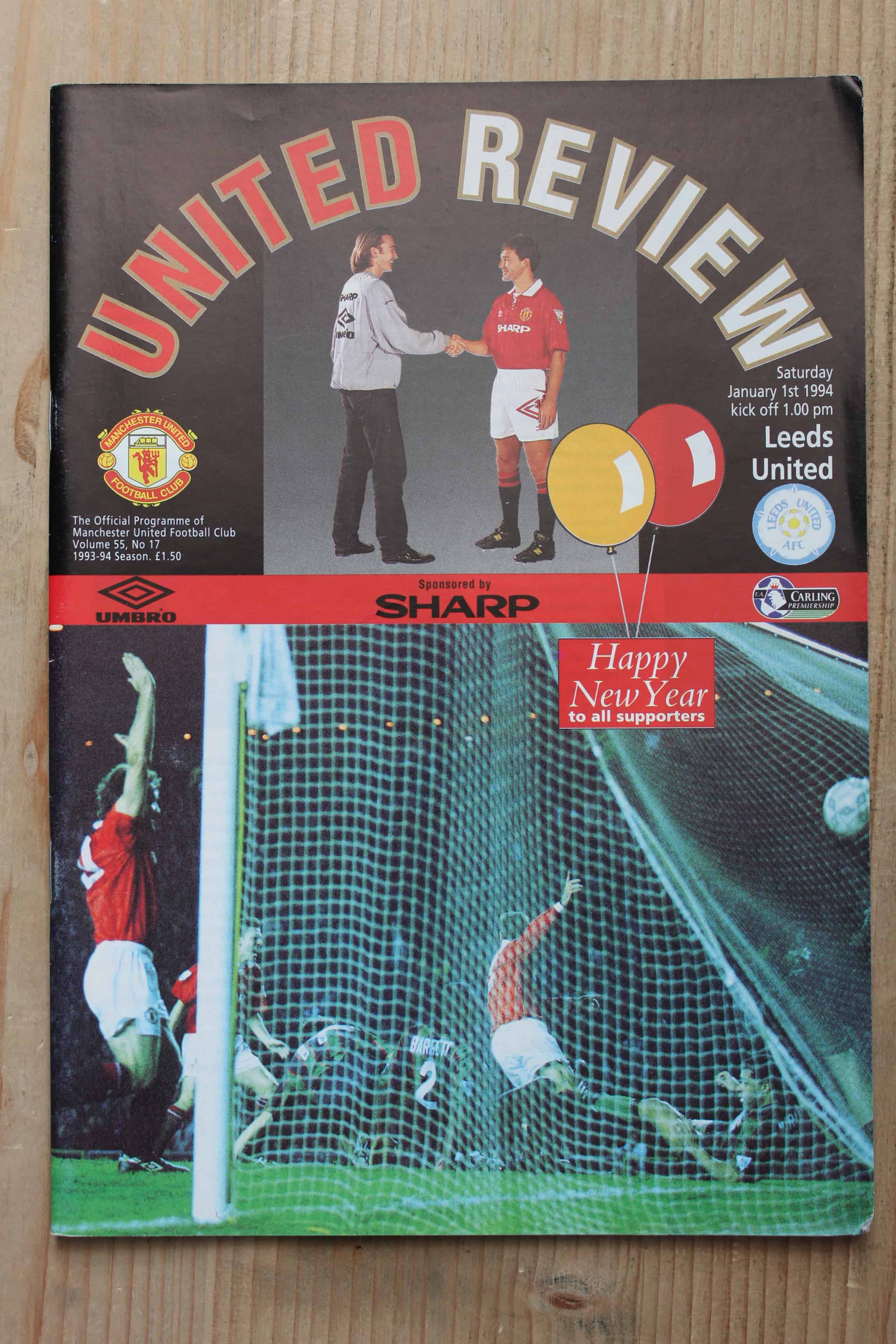 Manchester United FC v Leeds United FC