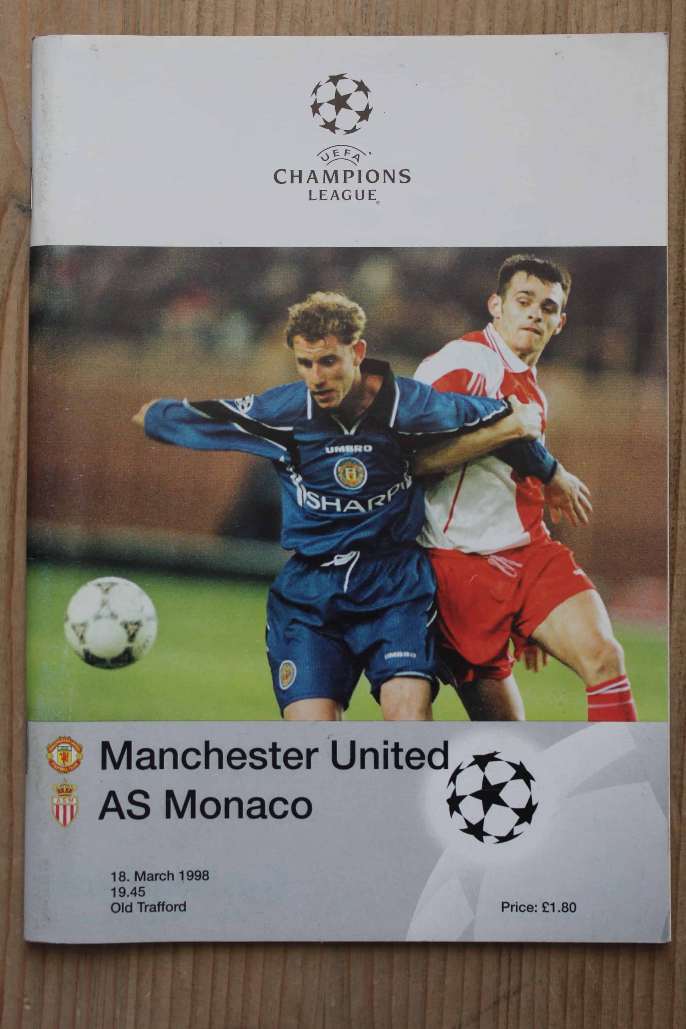 Manchester United FC v AS Monaco