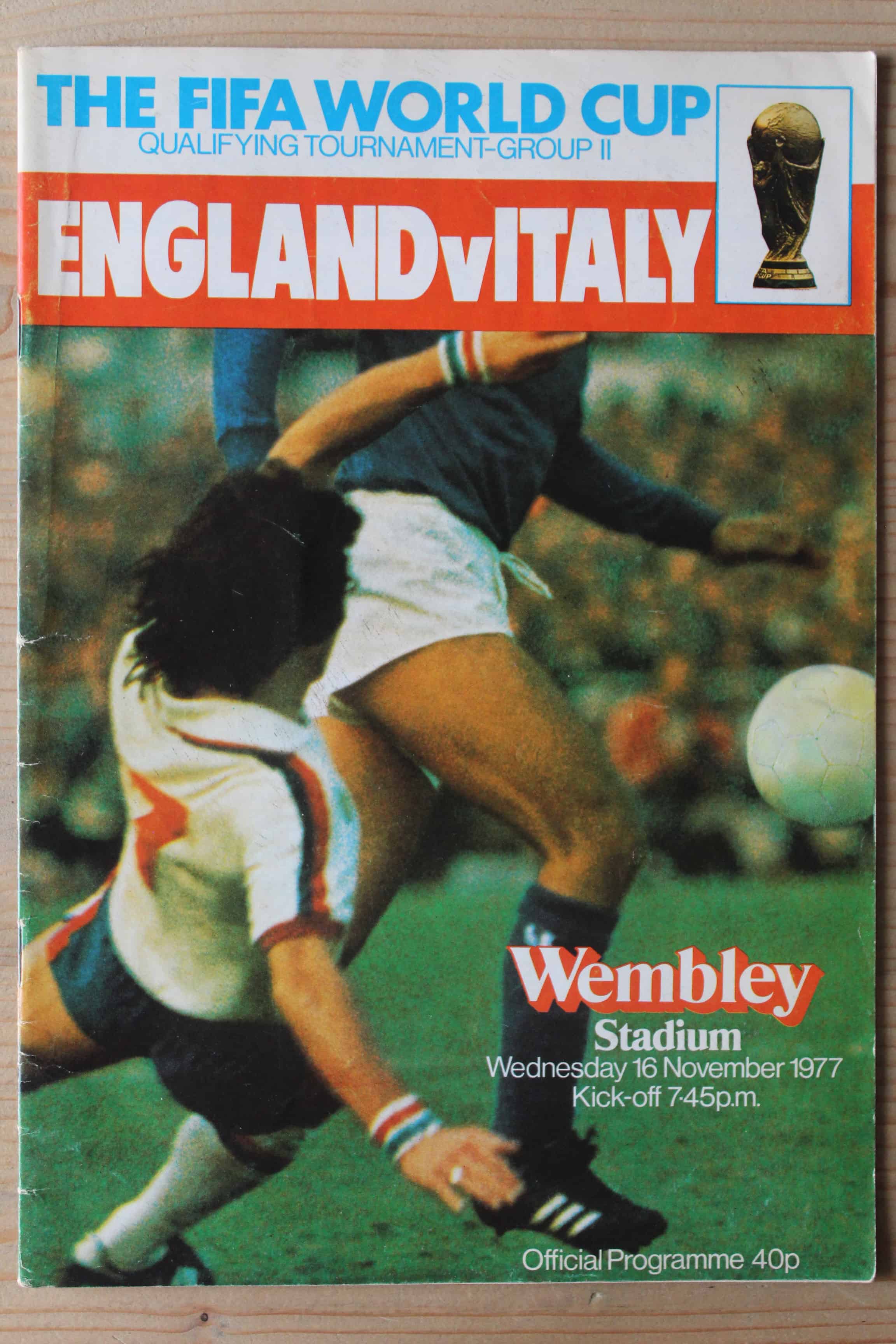 England v Italy