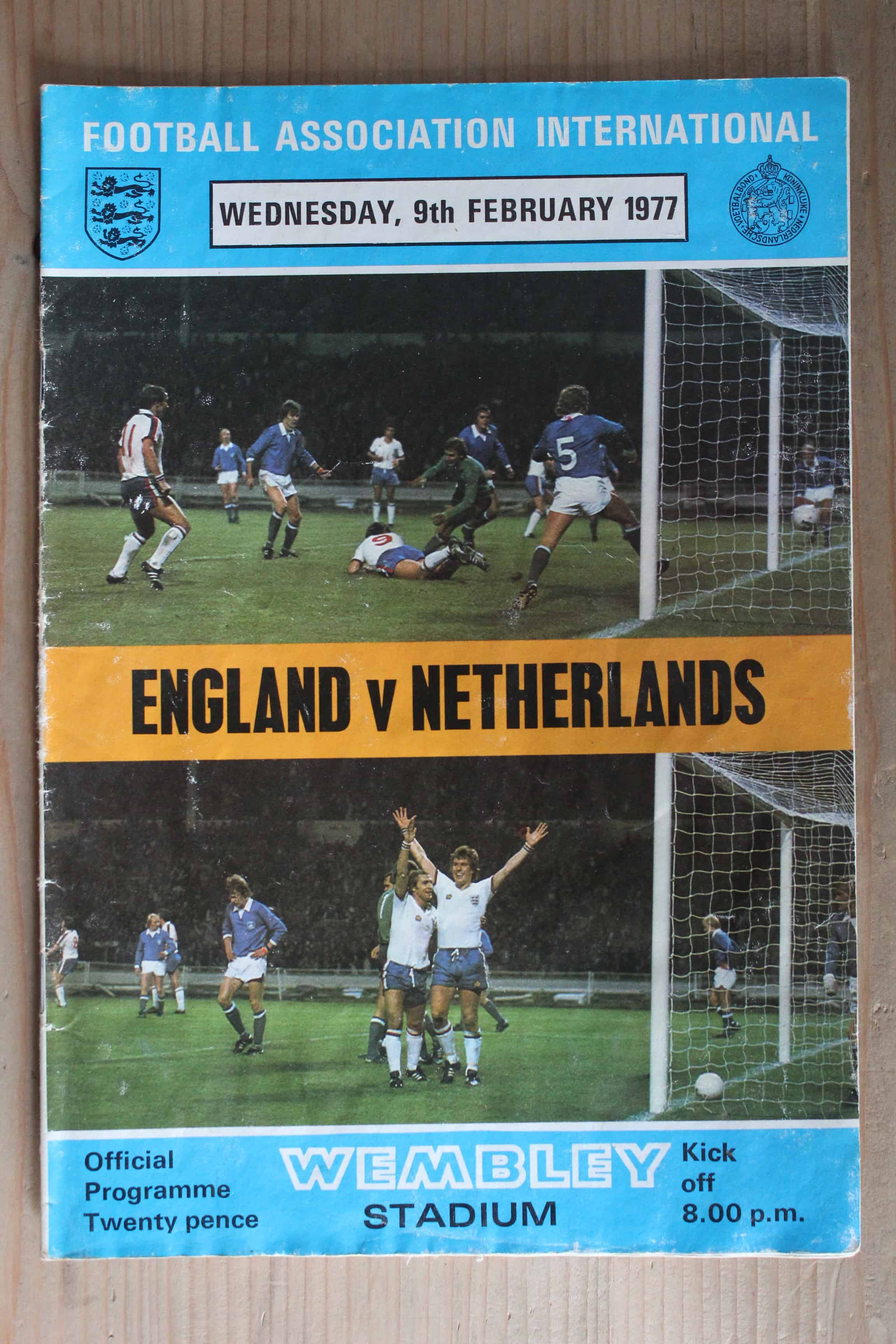 England v Netherlands (Holland)