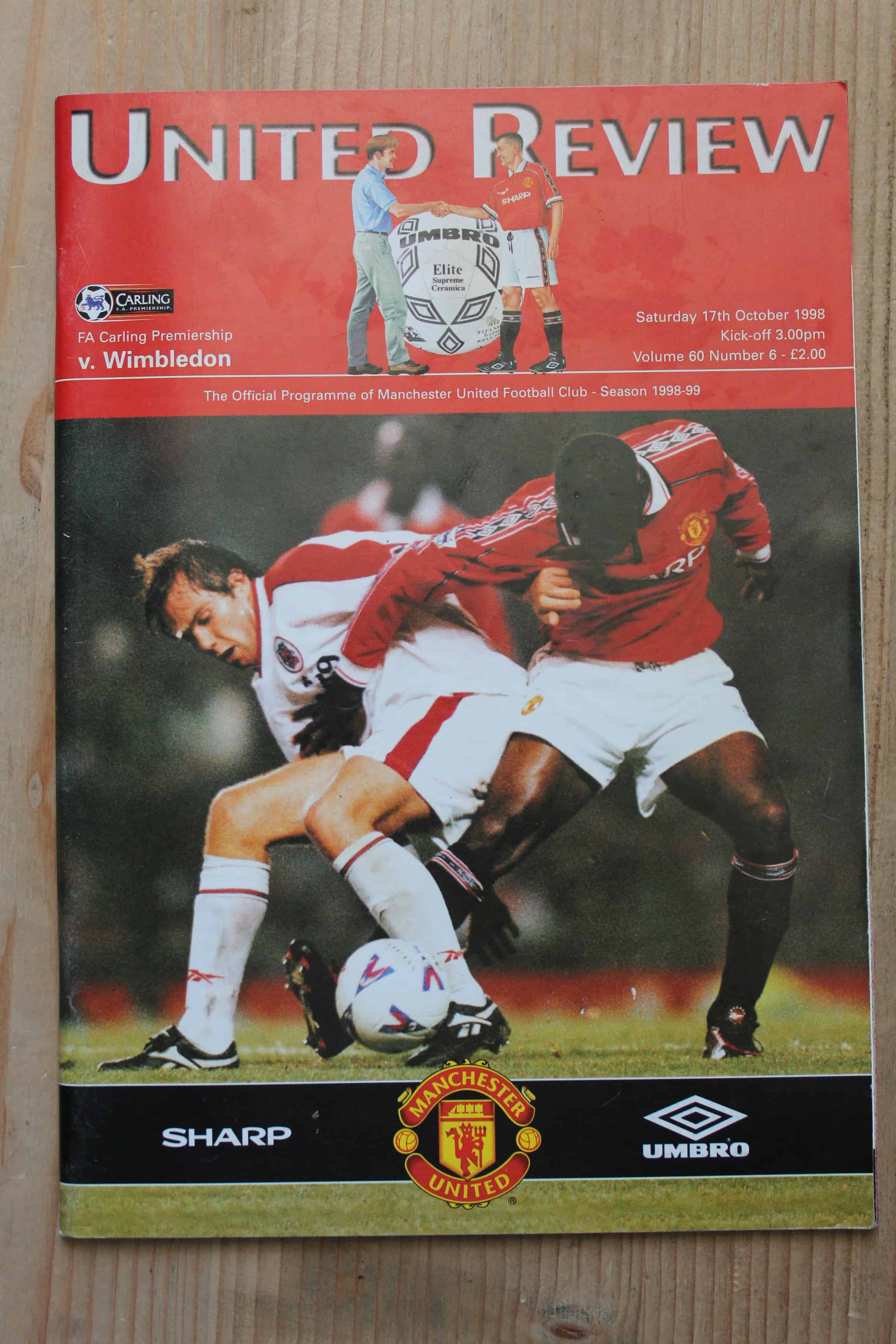 Manchester United FC v Wimbledon