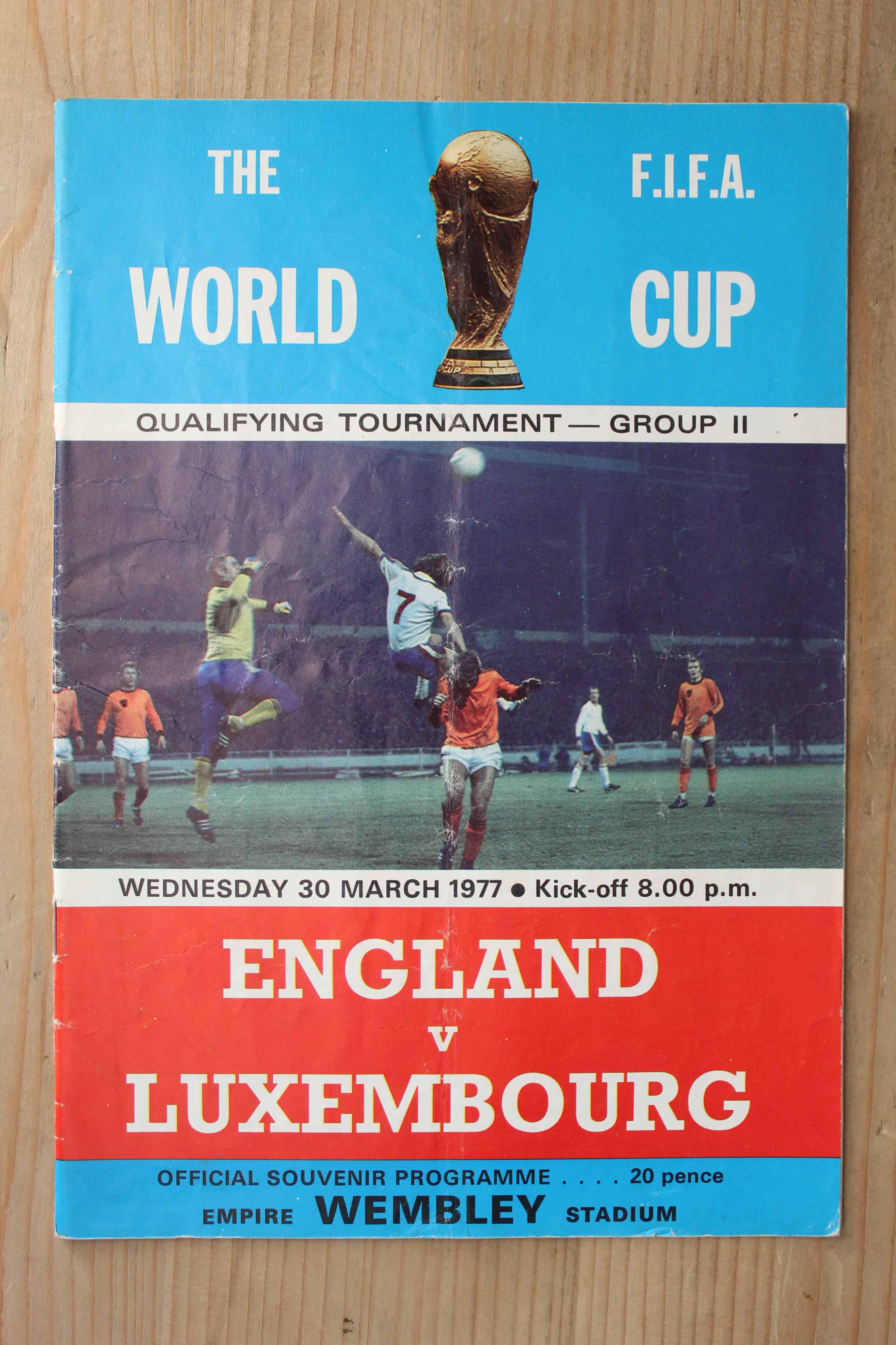 England v Luxembourg