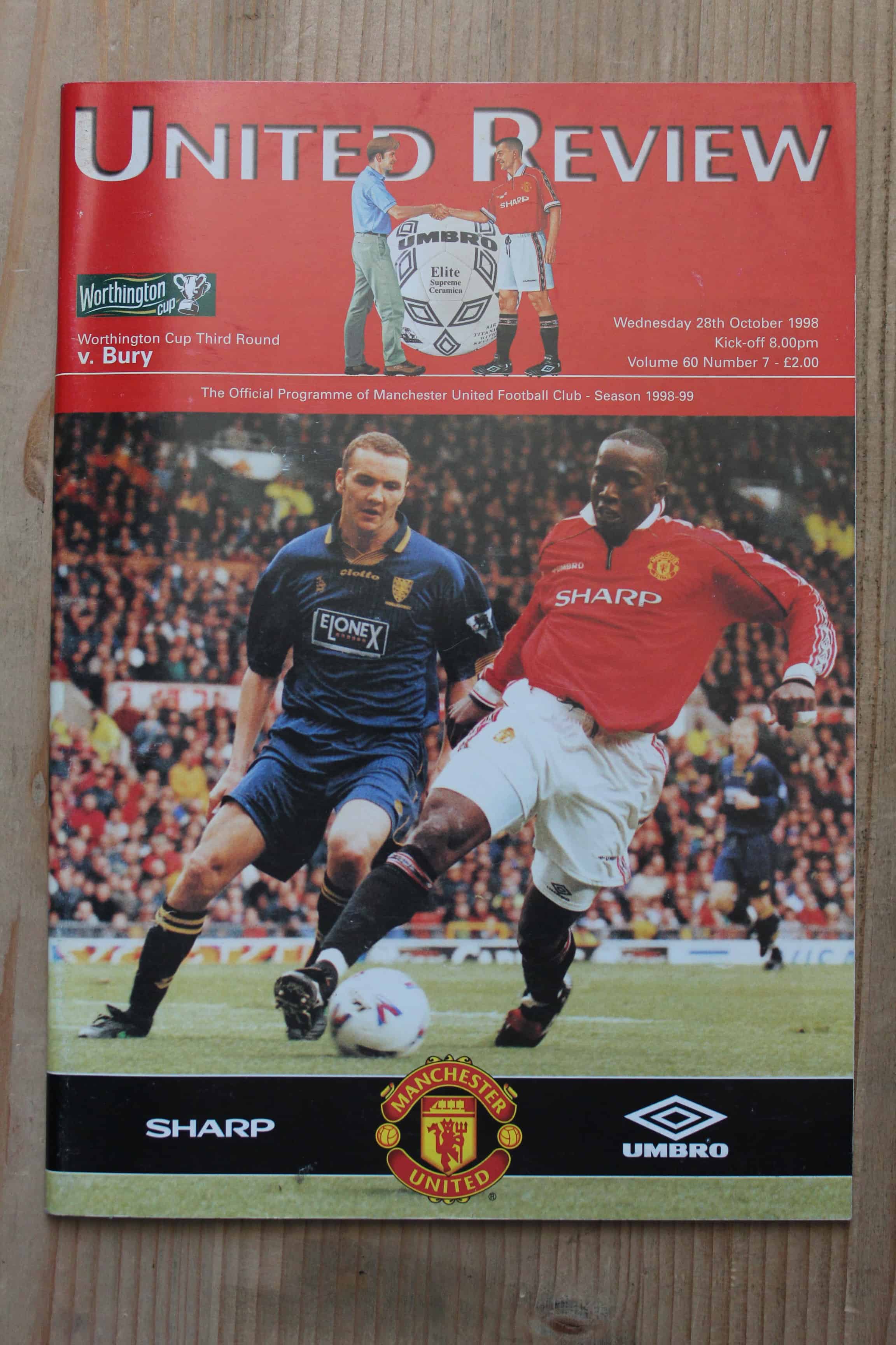 Manchester United FC v Bury FC