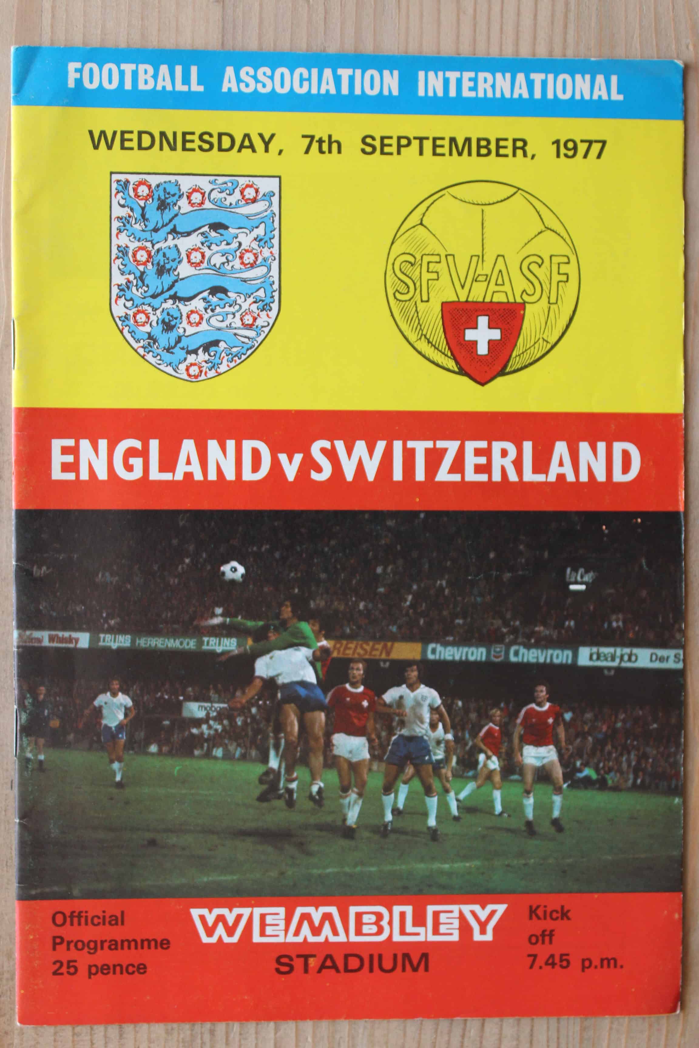 England v Switzerland