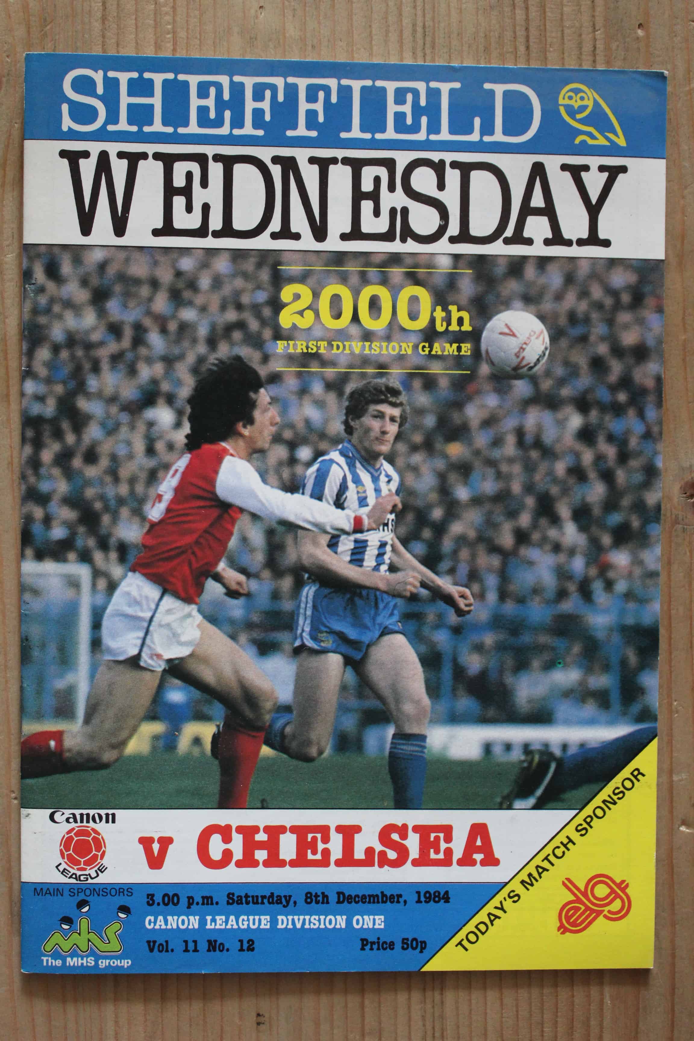 Sheffield Wednesday FC  v Chelsea FC