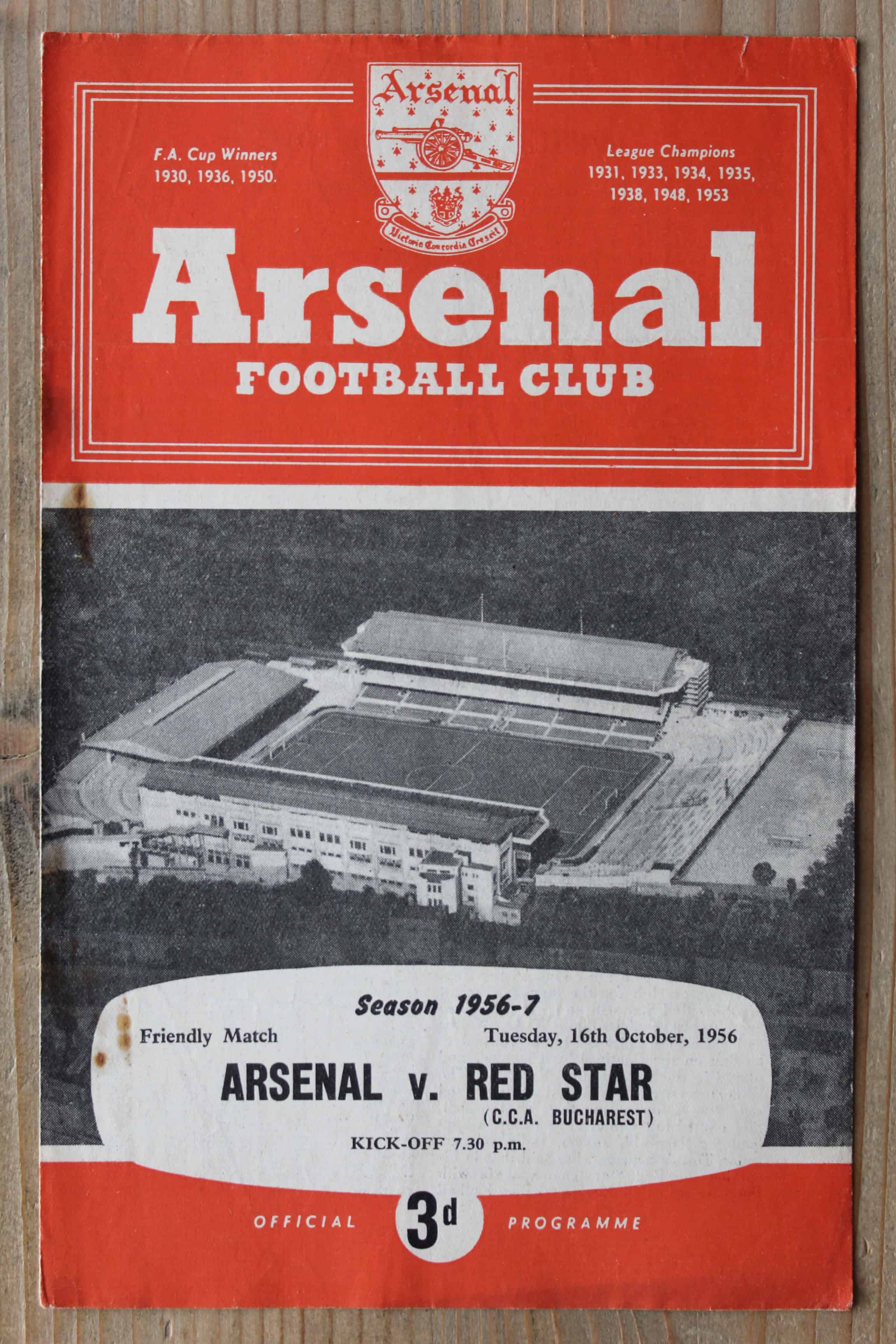 Arsenal FC v Red Star Belgrade