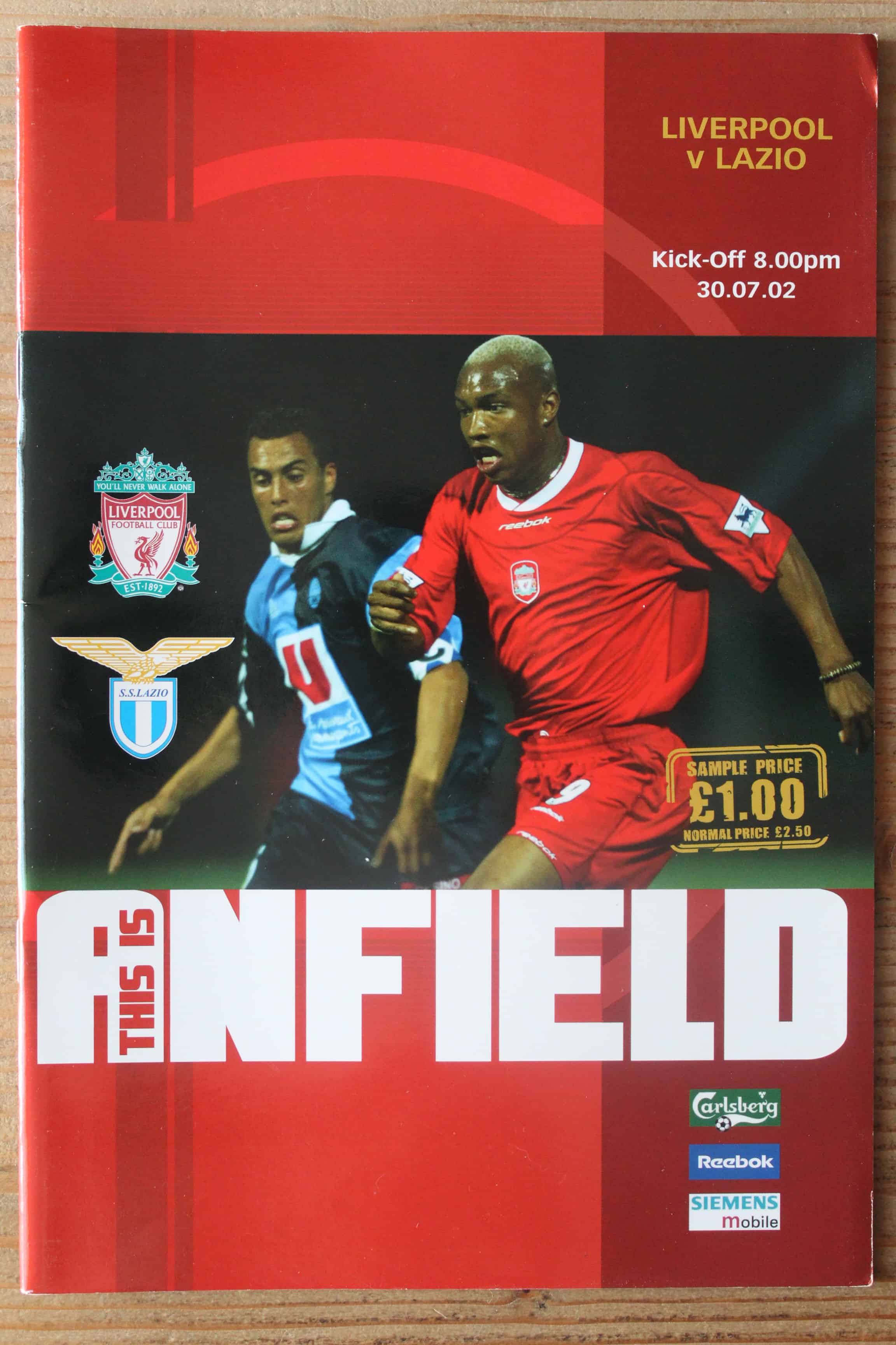 Liverpool FC v Lazio SS