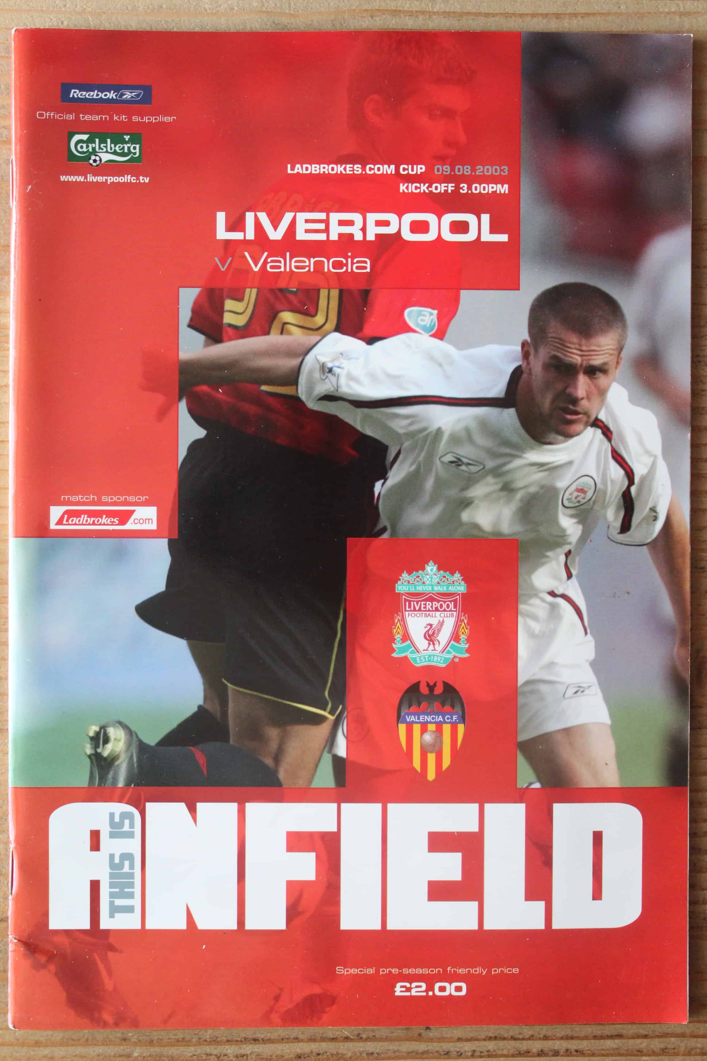 Liverpool FC v Valencia CF