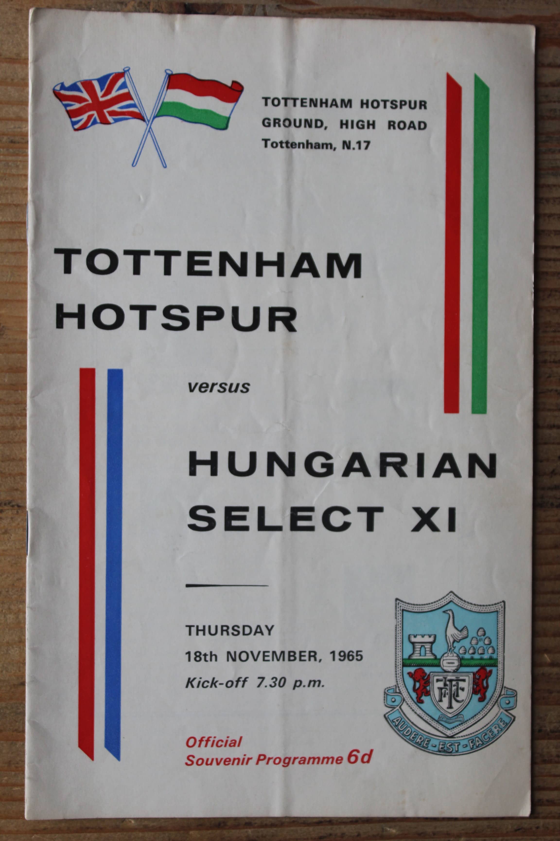 Tottenham Hotspur FC v Hungarian Select X1 