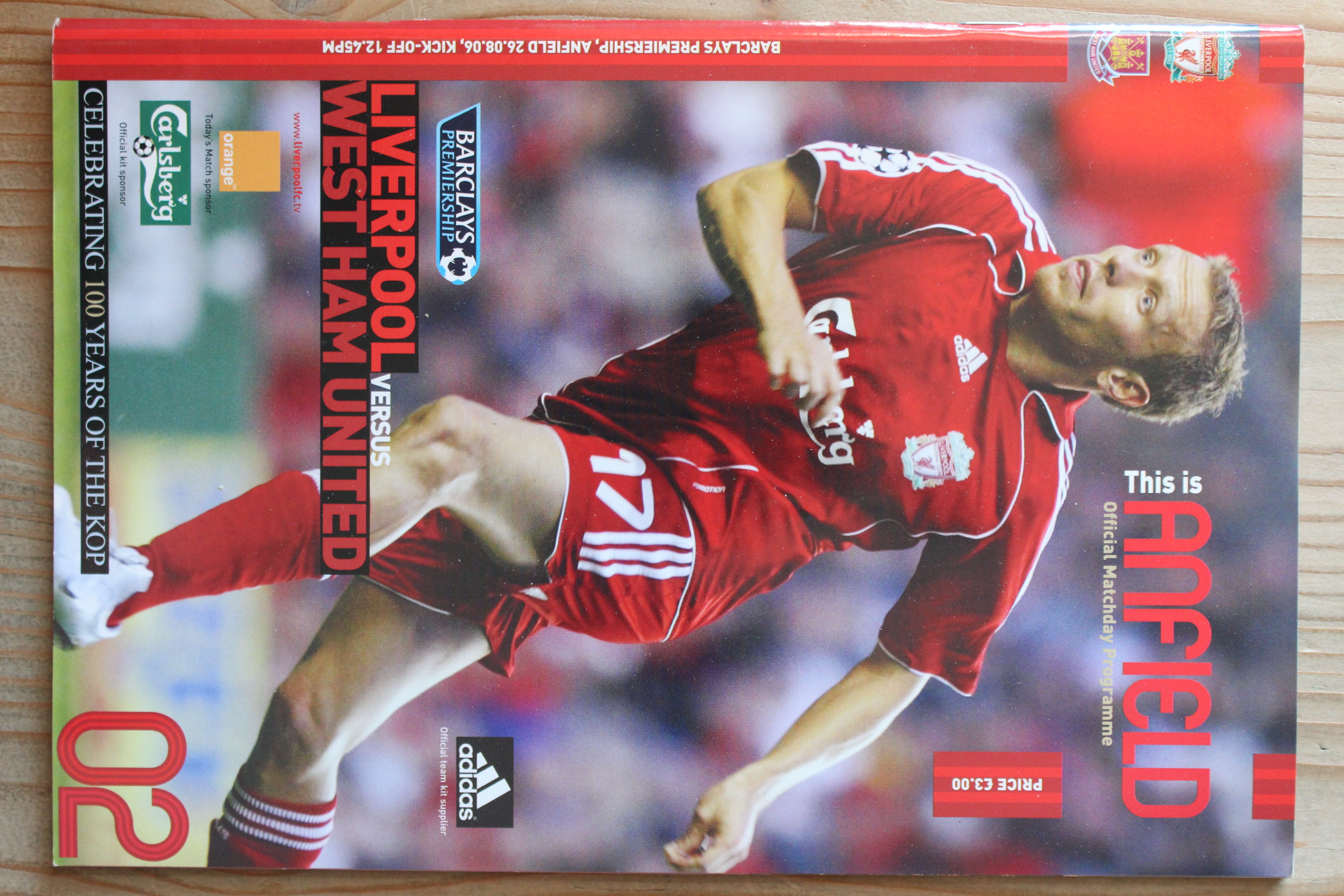 Liverpool FC v West Ham United FC