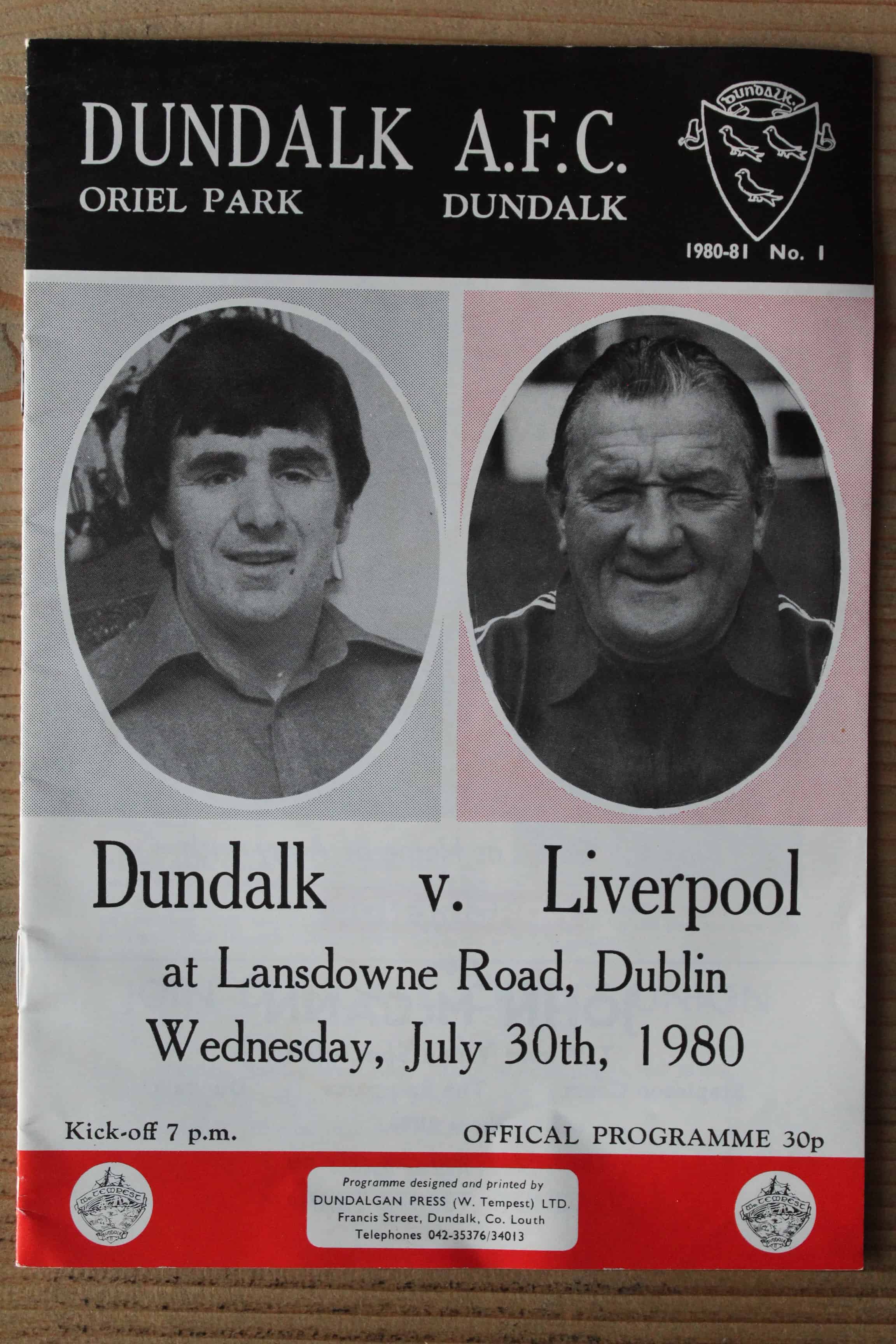 Dundalk FC v Liverpool FC