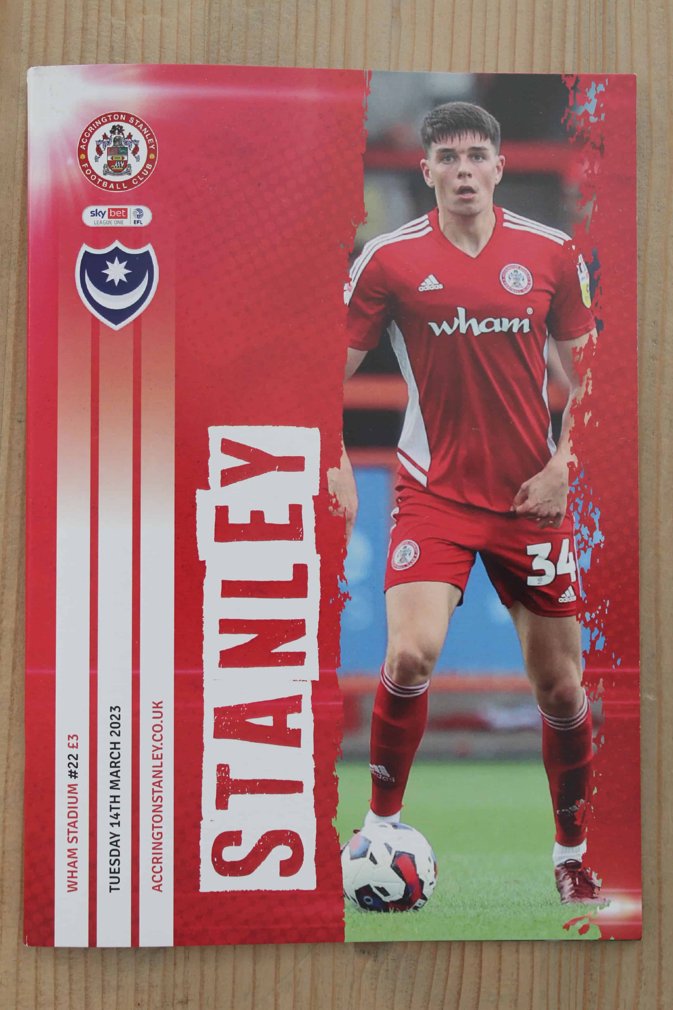 Accrington Stanley FC v Portsmouth FC