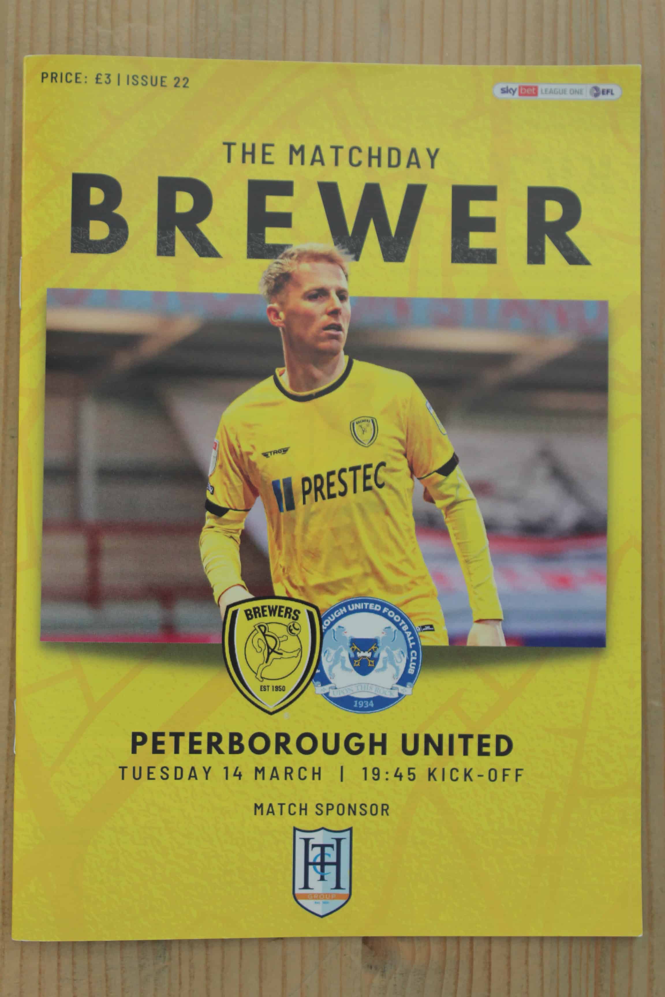 Burton Albion FC v Peterborough United FC