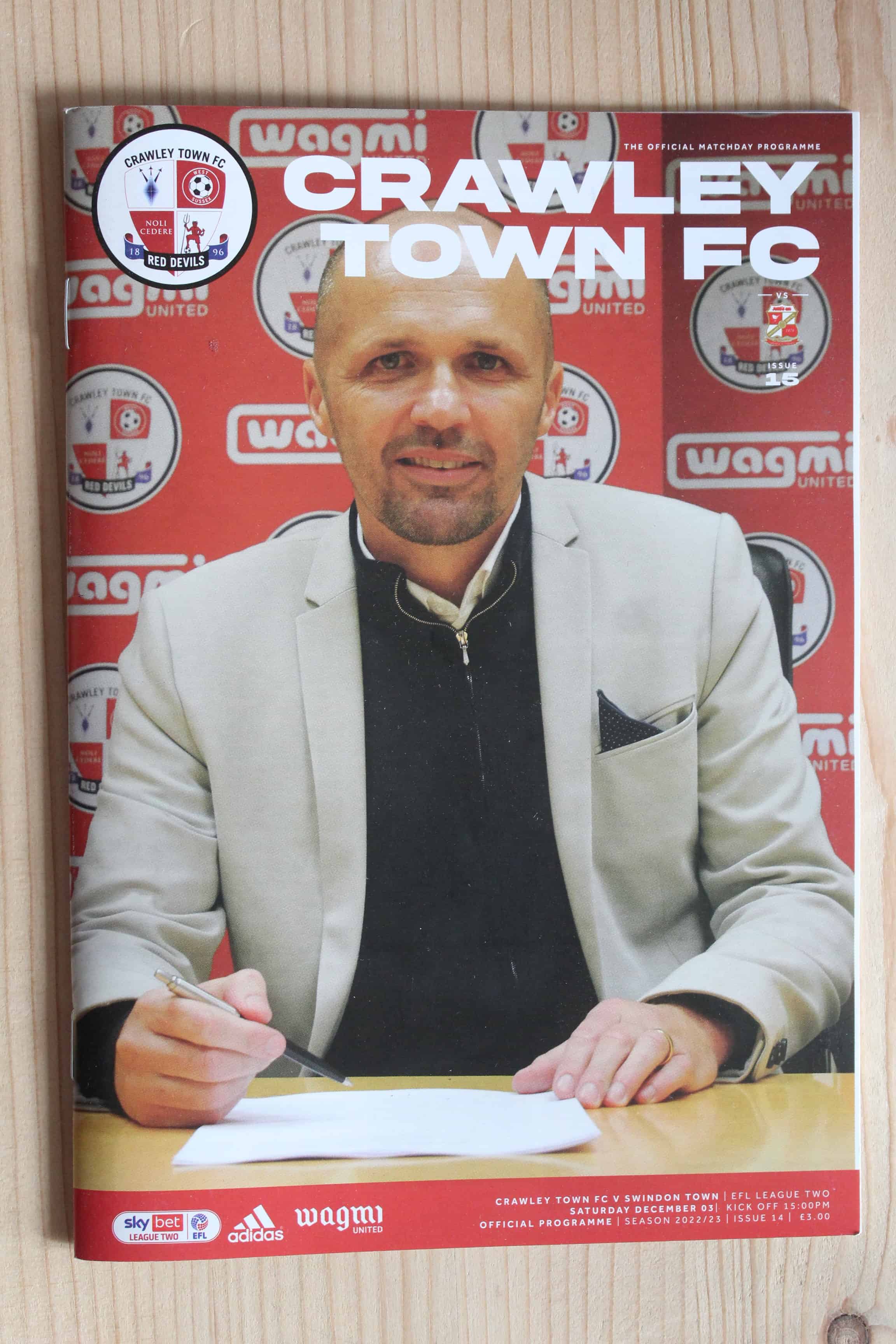 Crawley Town FC v Swindon Town FC