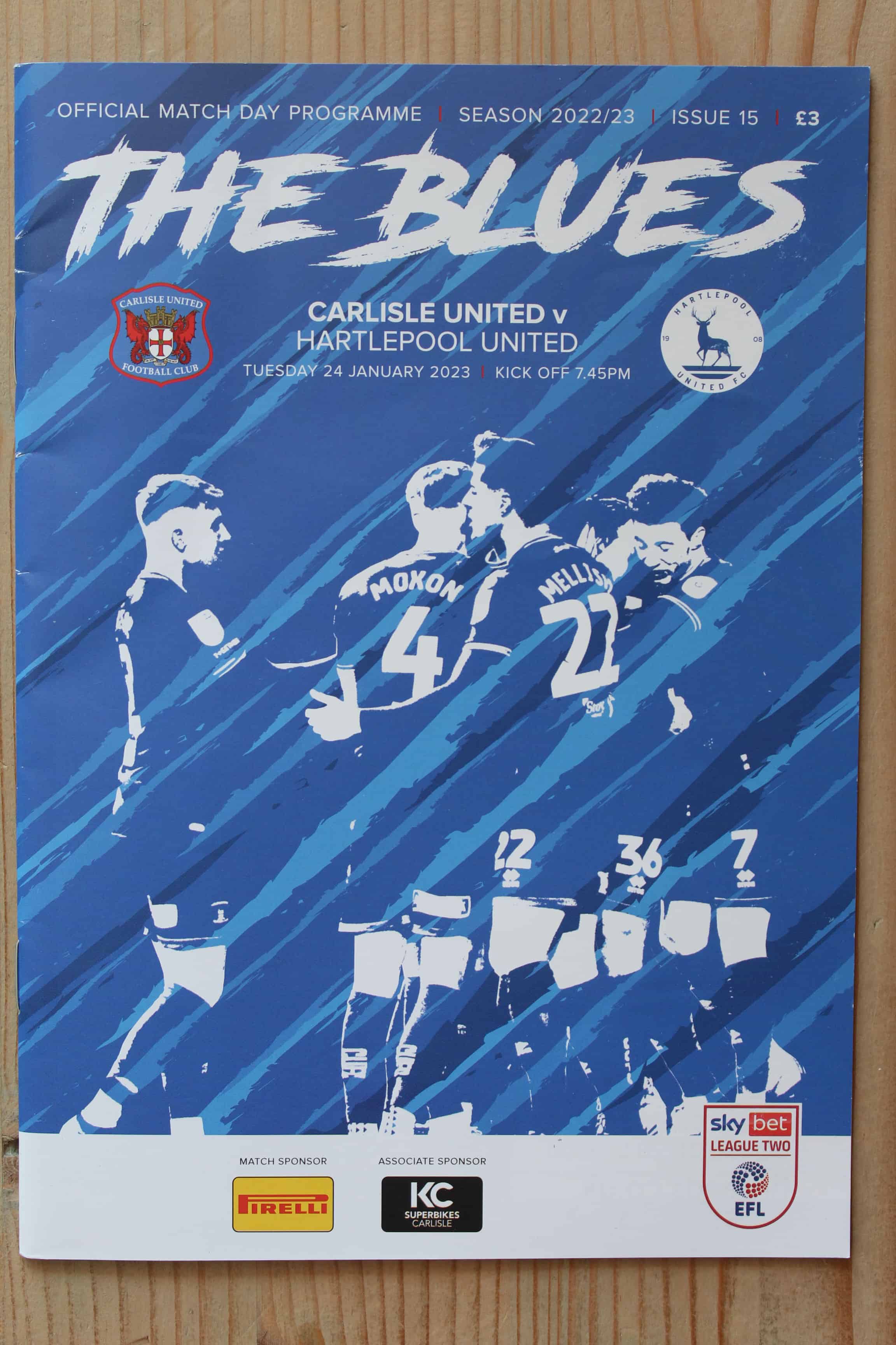 Carlisle United FC v Hartlepool United