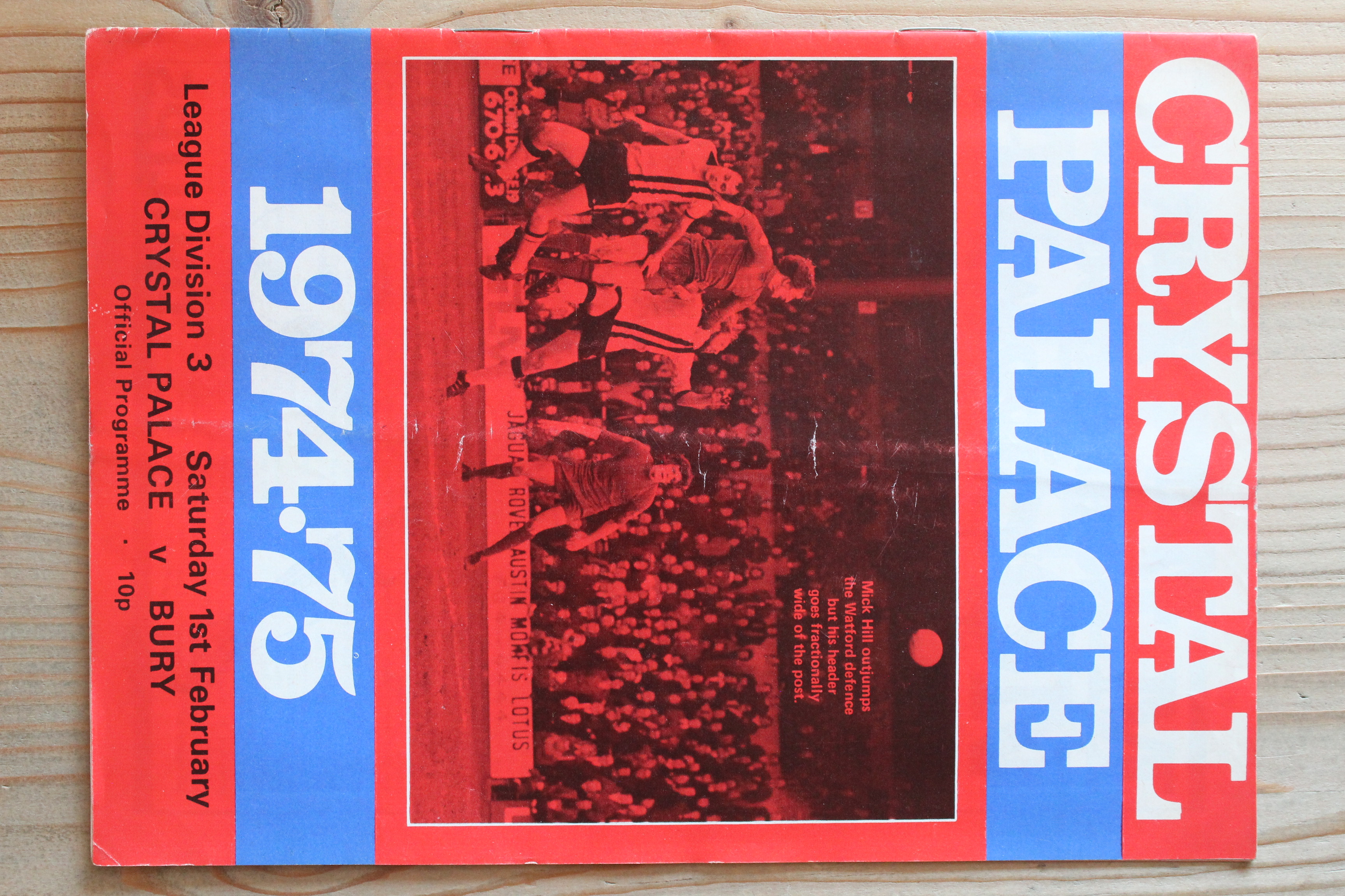 Crystal Palace FC v Bury FC