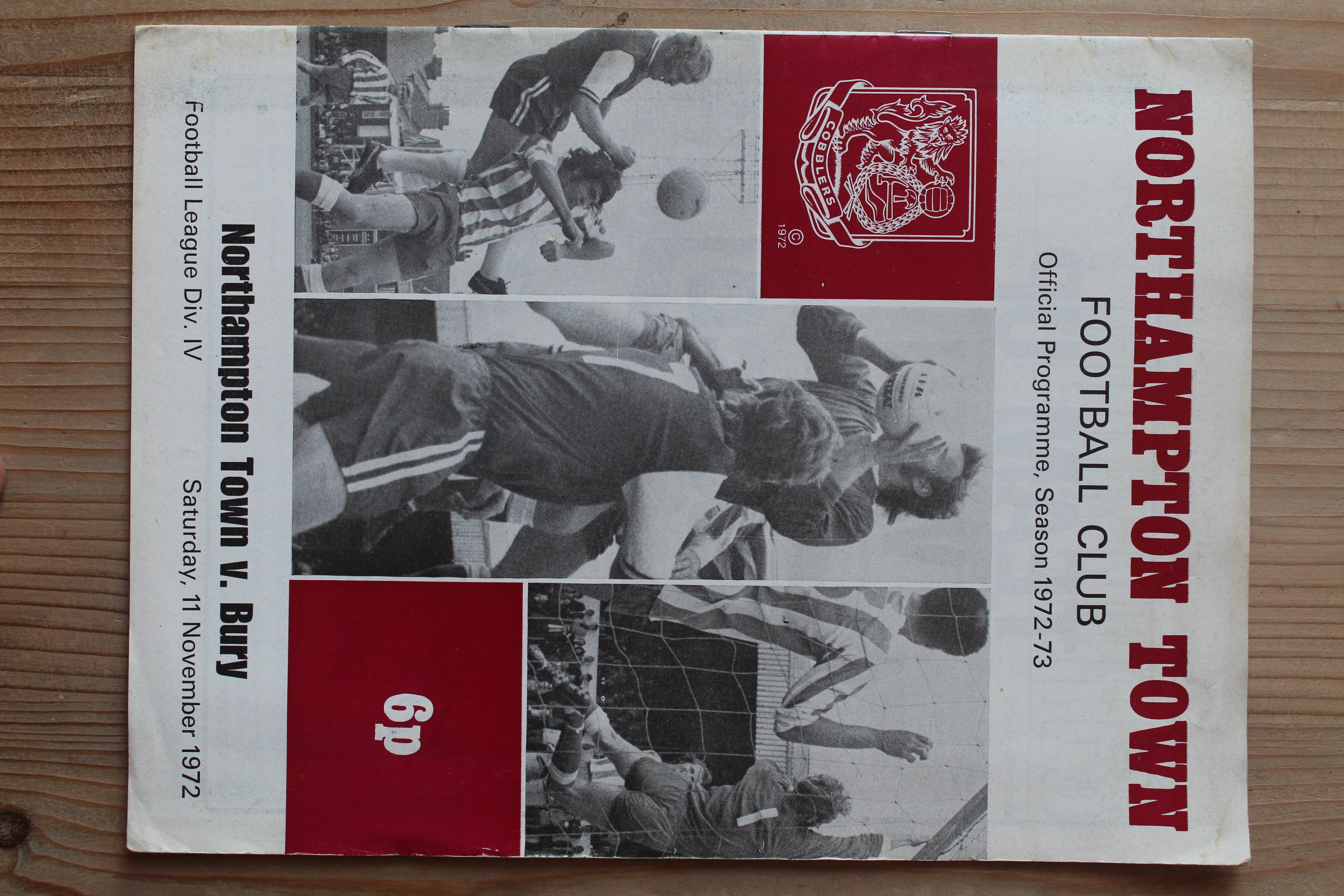 Northampton Town FC v Bury FC