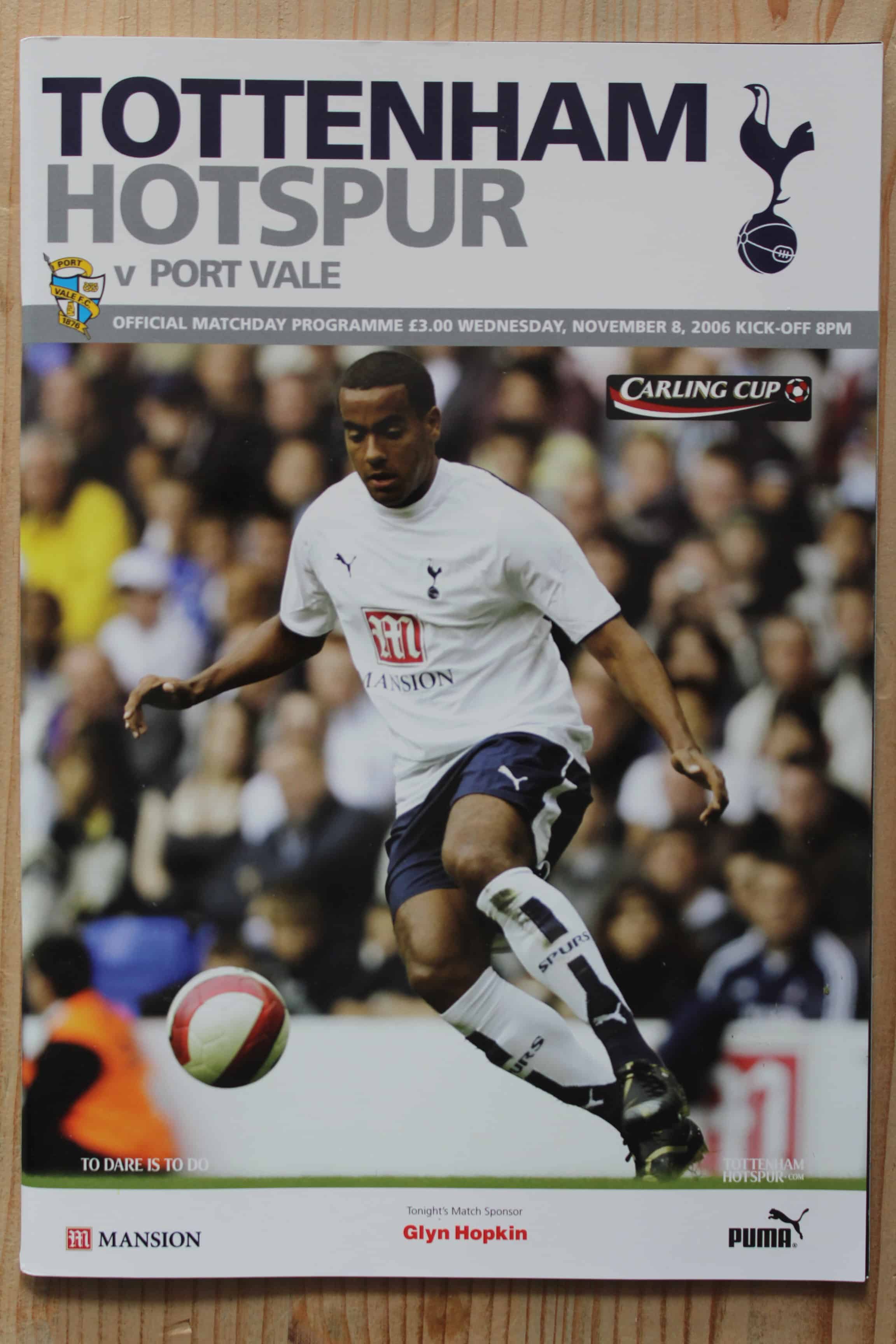 Tottenham Hotspur FC v Port Vale FC