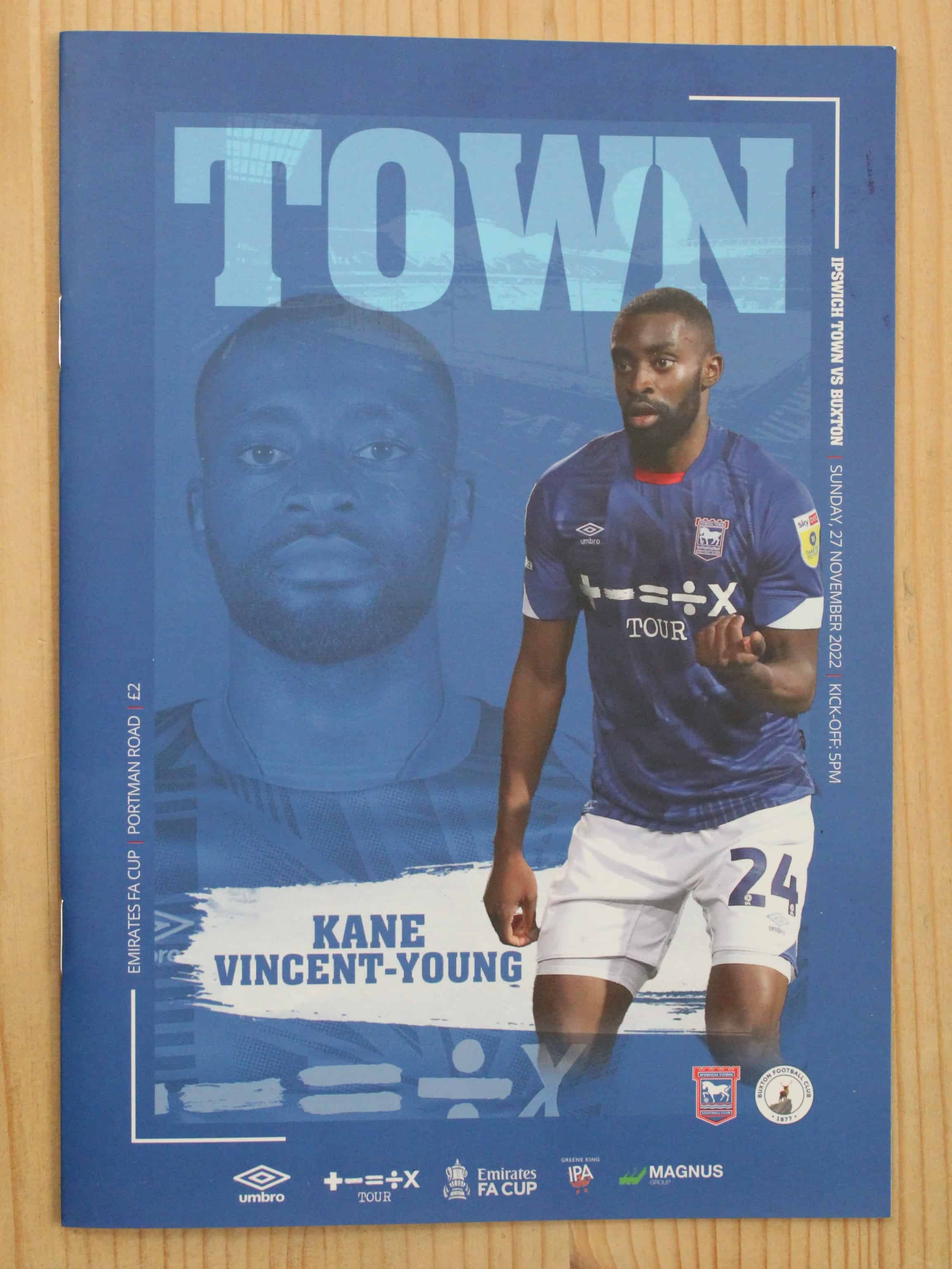 Ipswich Town FC v Buxton