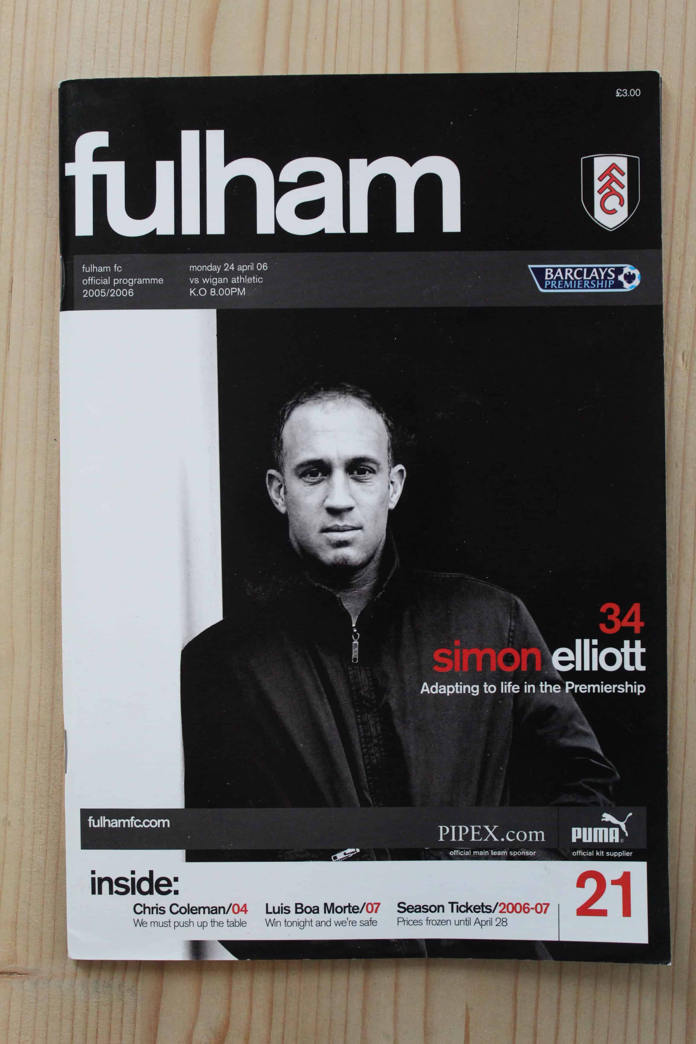 Fulham FC v Wigan Athletic FC