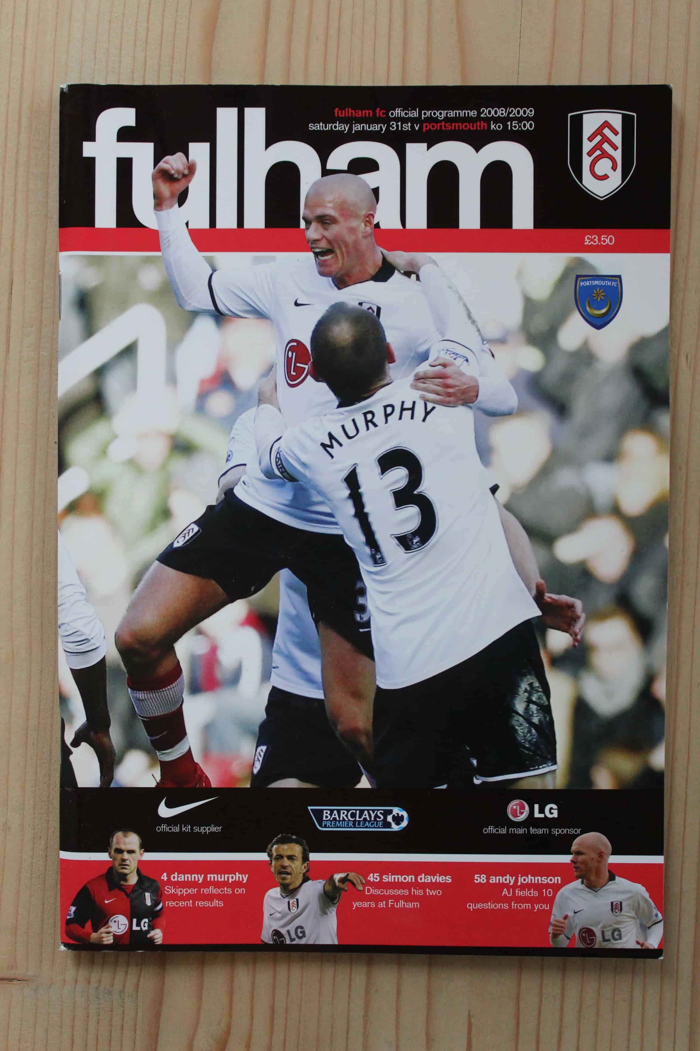 Fulham FC v Portsmouth FC