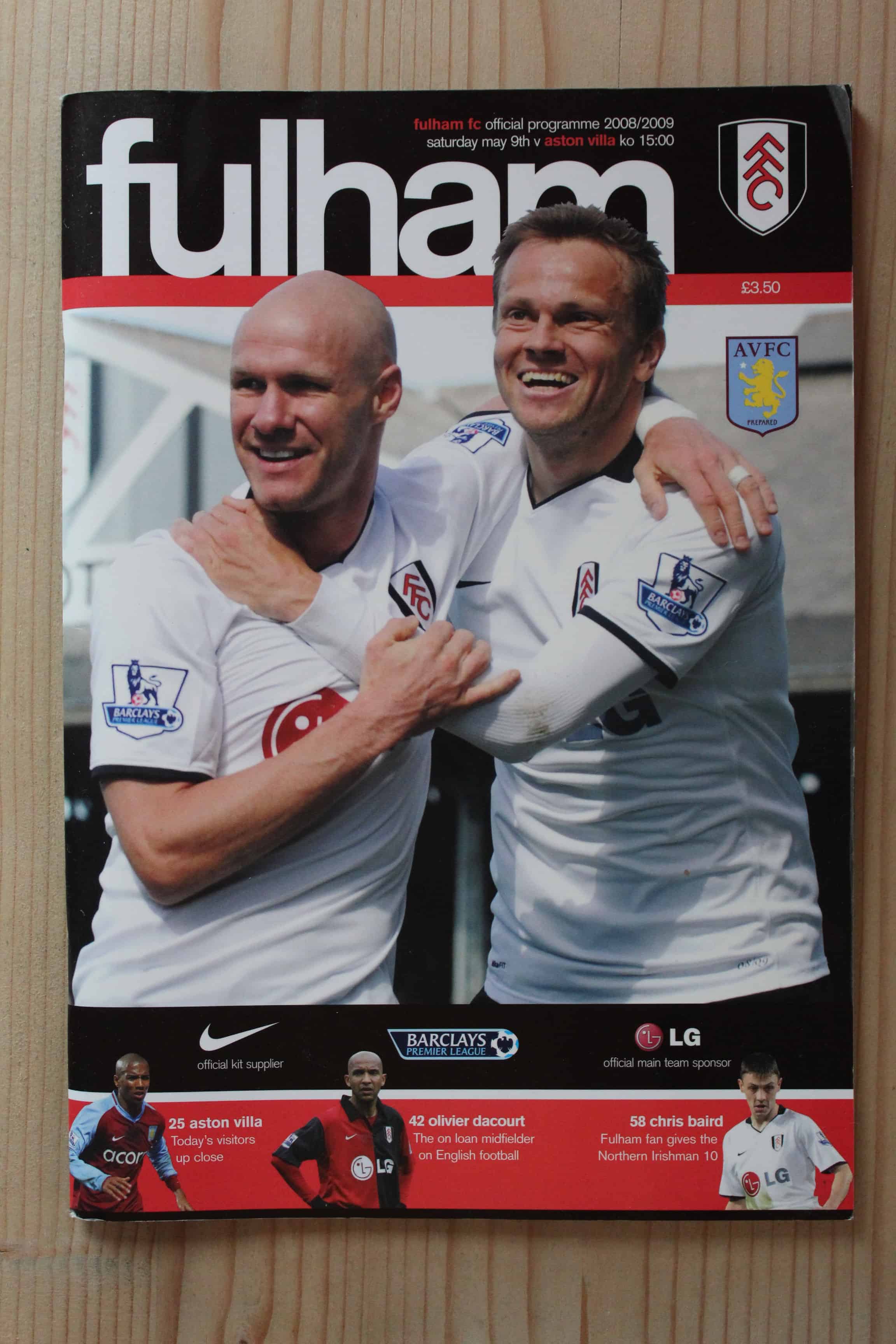 Fulham FC v Aston Villa FC