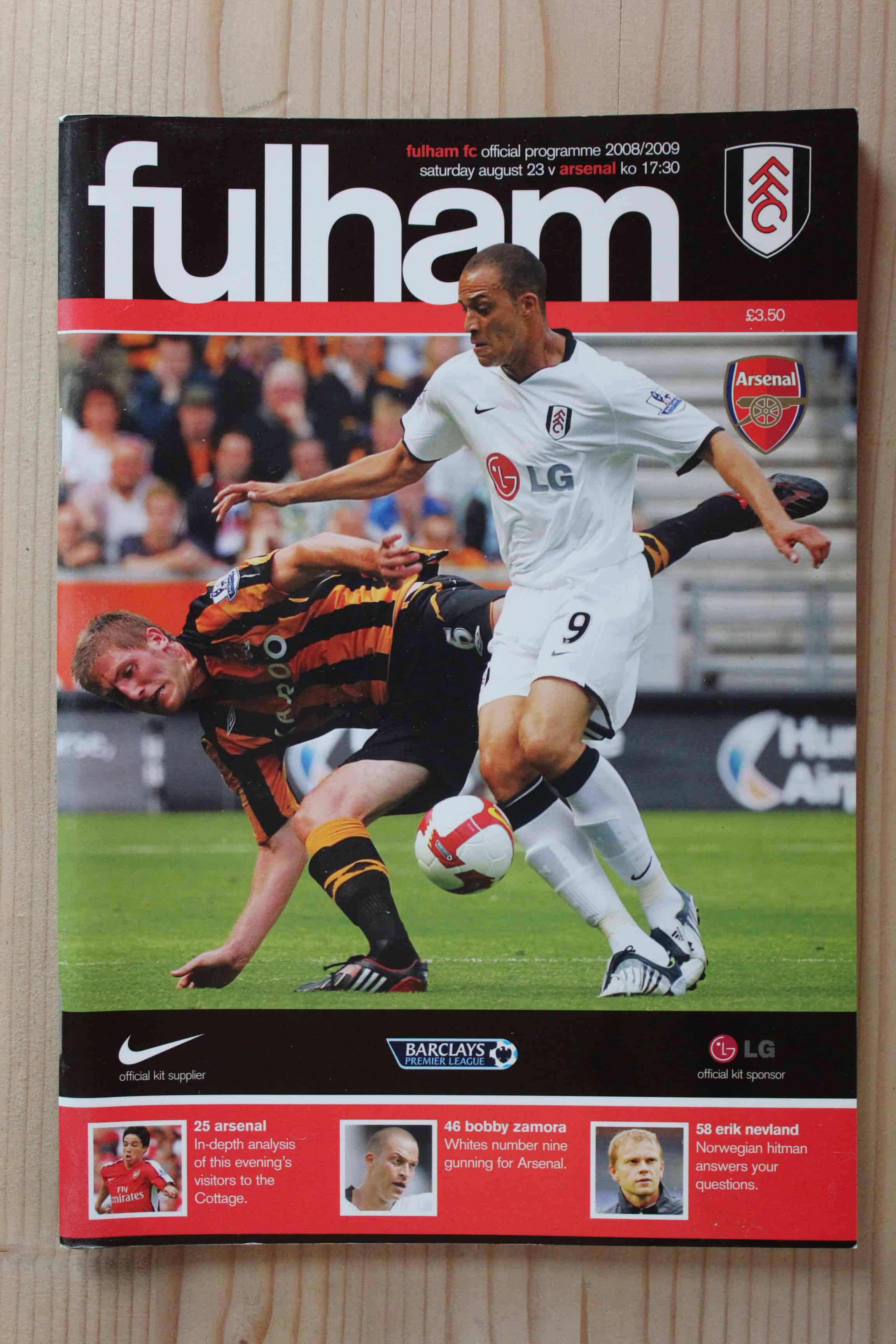 Fulham FC v Arsenal FC