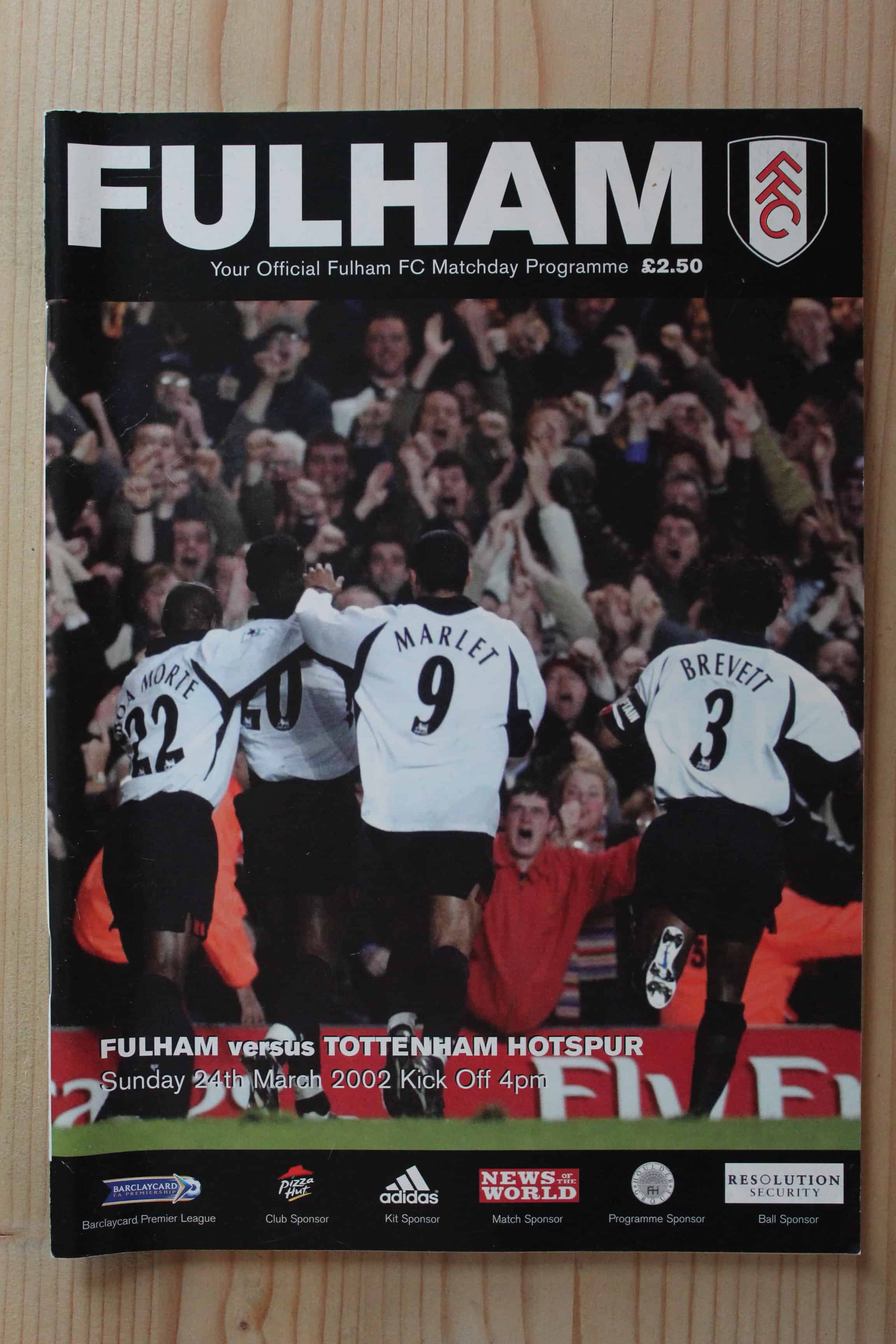 Fulham FC v Tottenham Hotspur FC