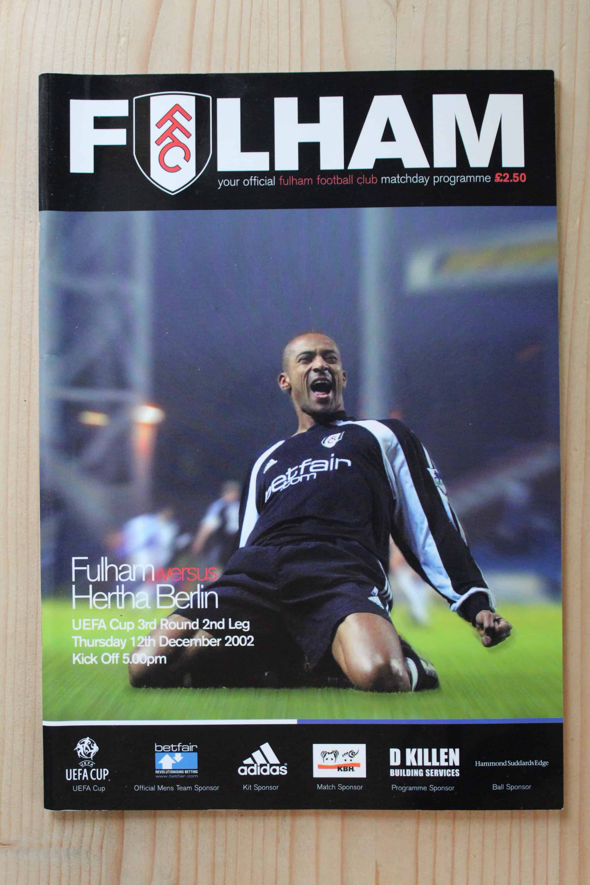 Fulham FC v Hertha BSC Berlin