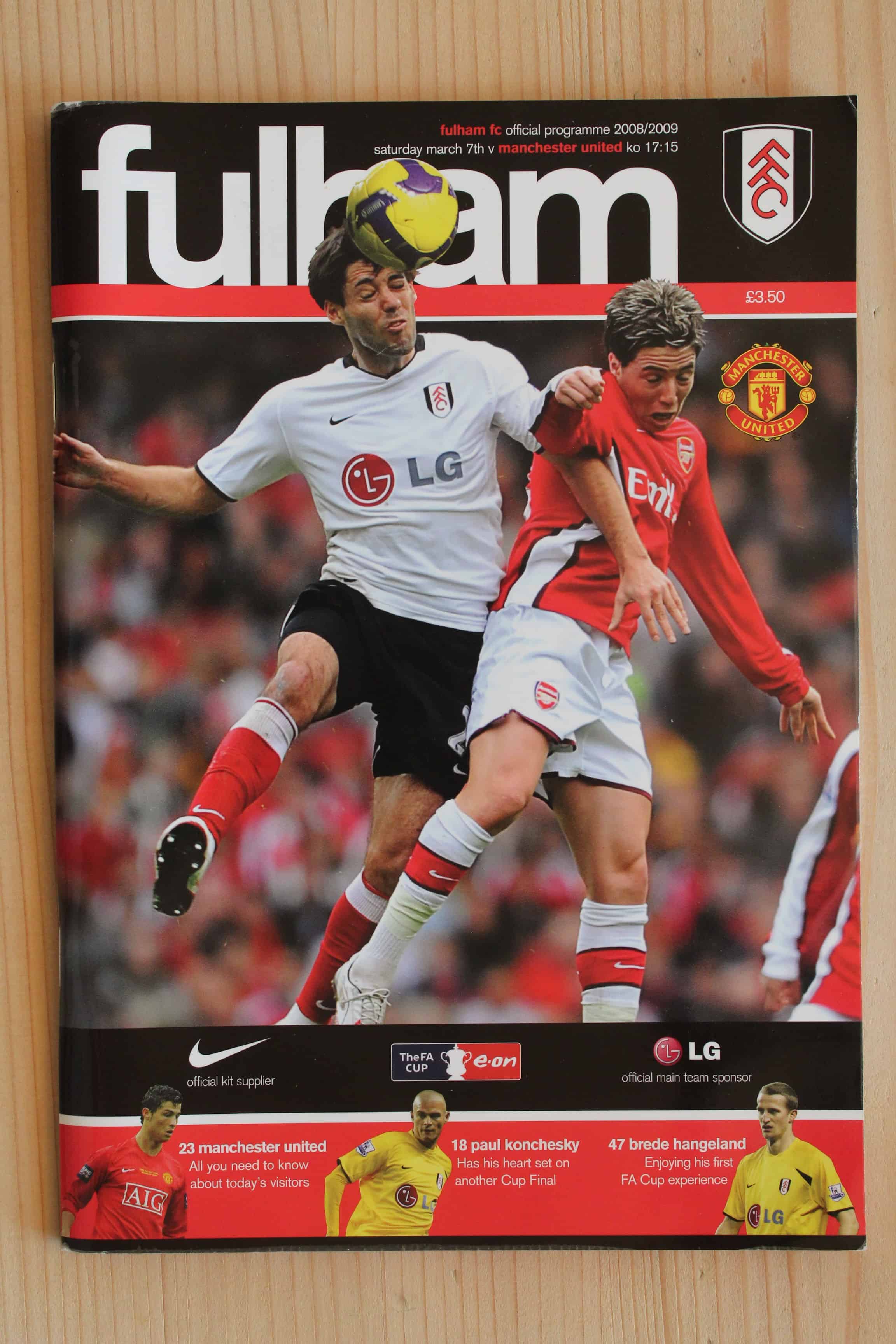 Fulham FC v Manchester United FC