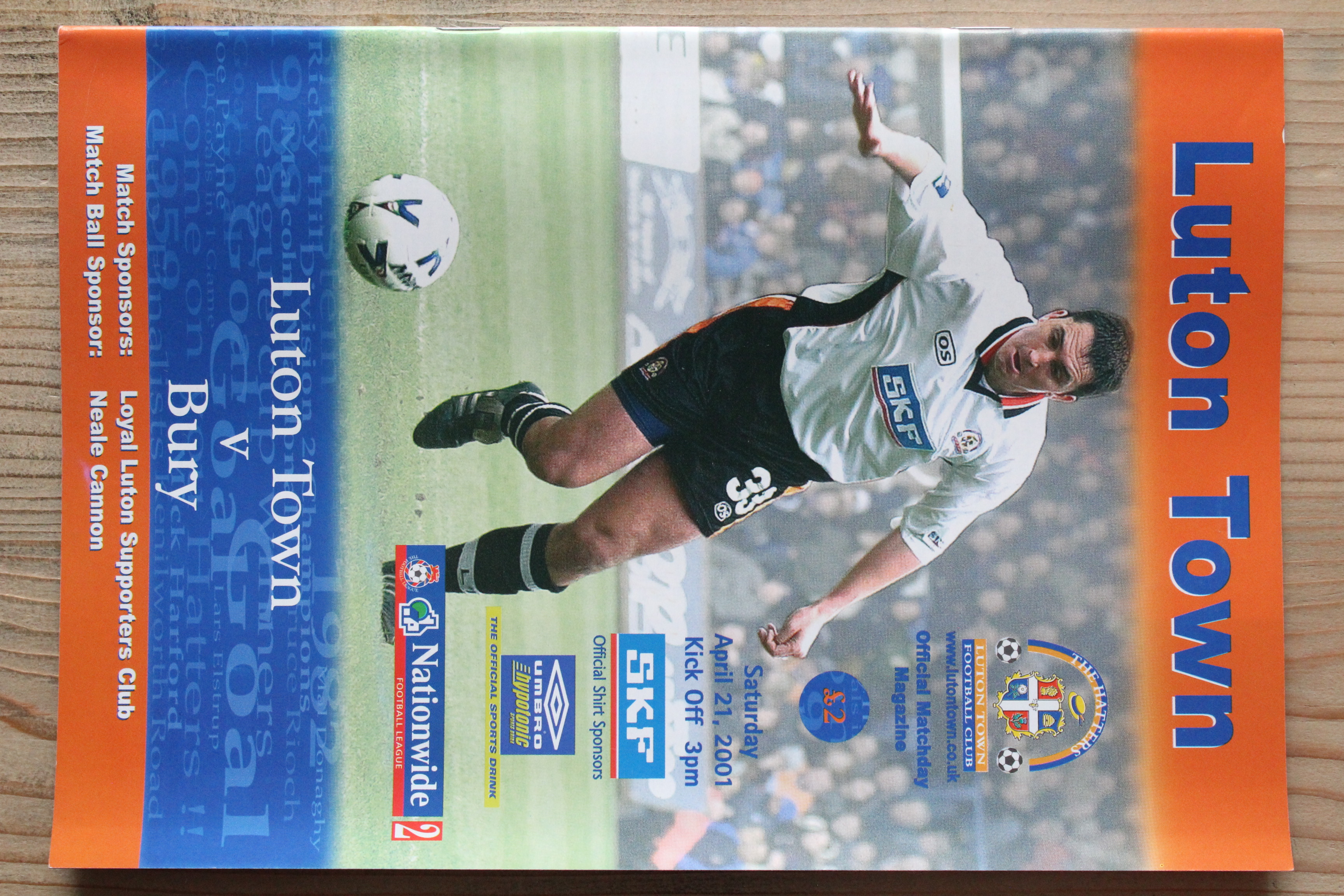 Luton Town FC v Bury FC