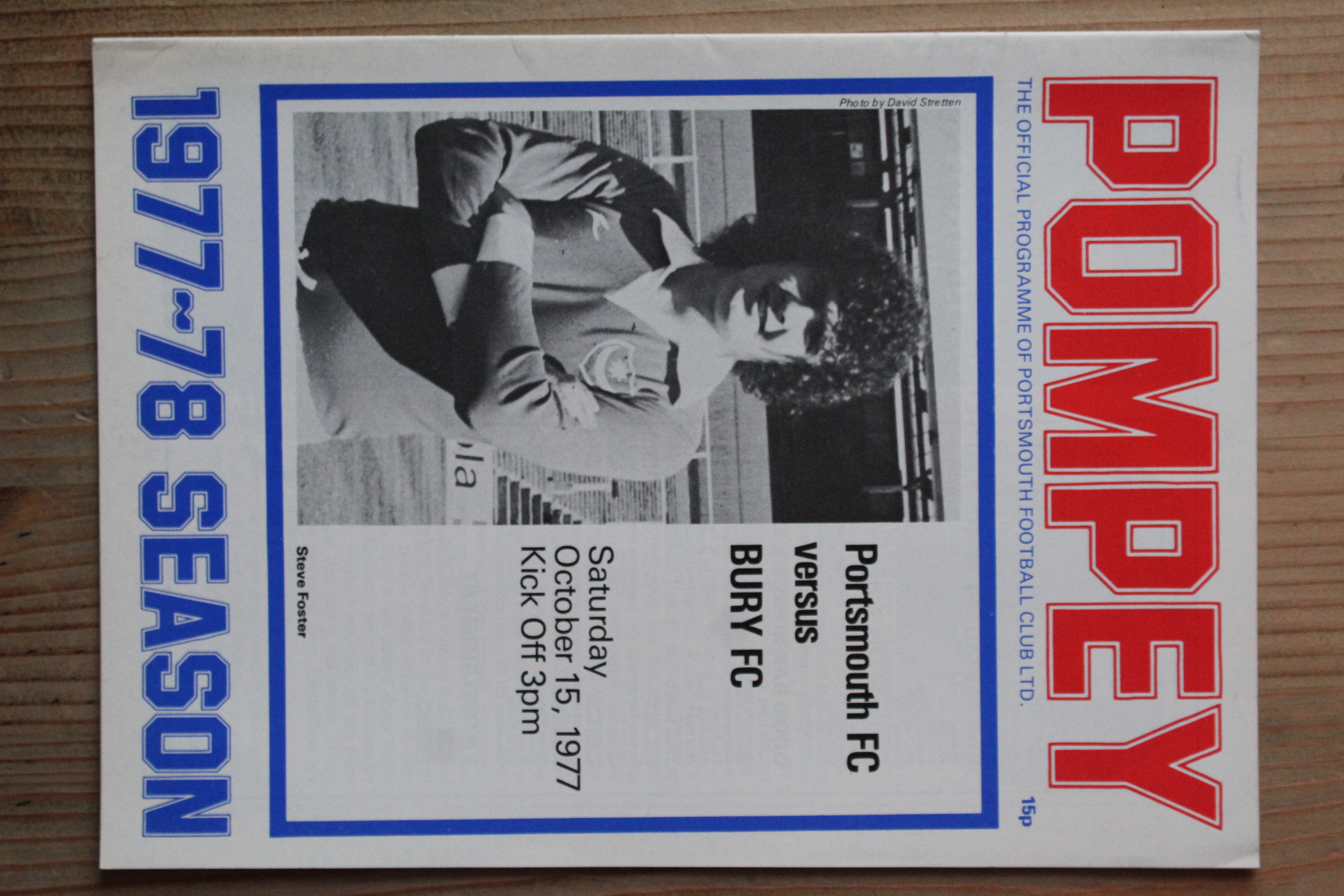 Portsmouth FC v Bury FC