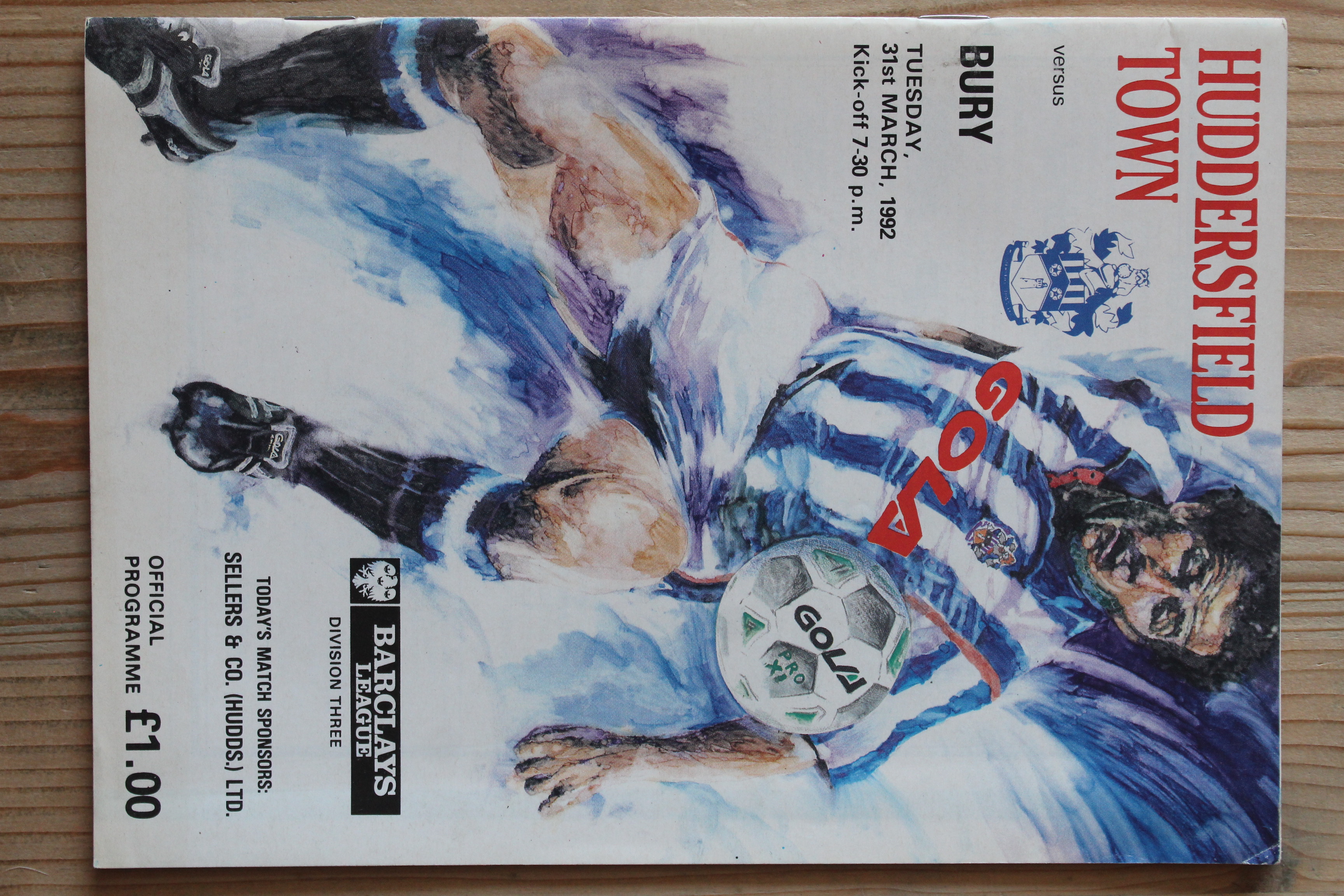 Huddersfield Town FC v Bury FC