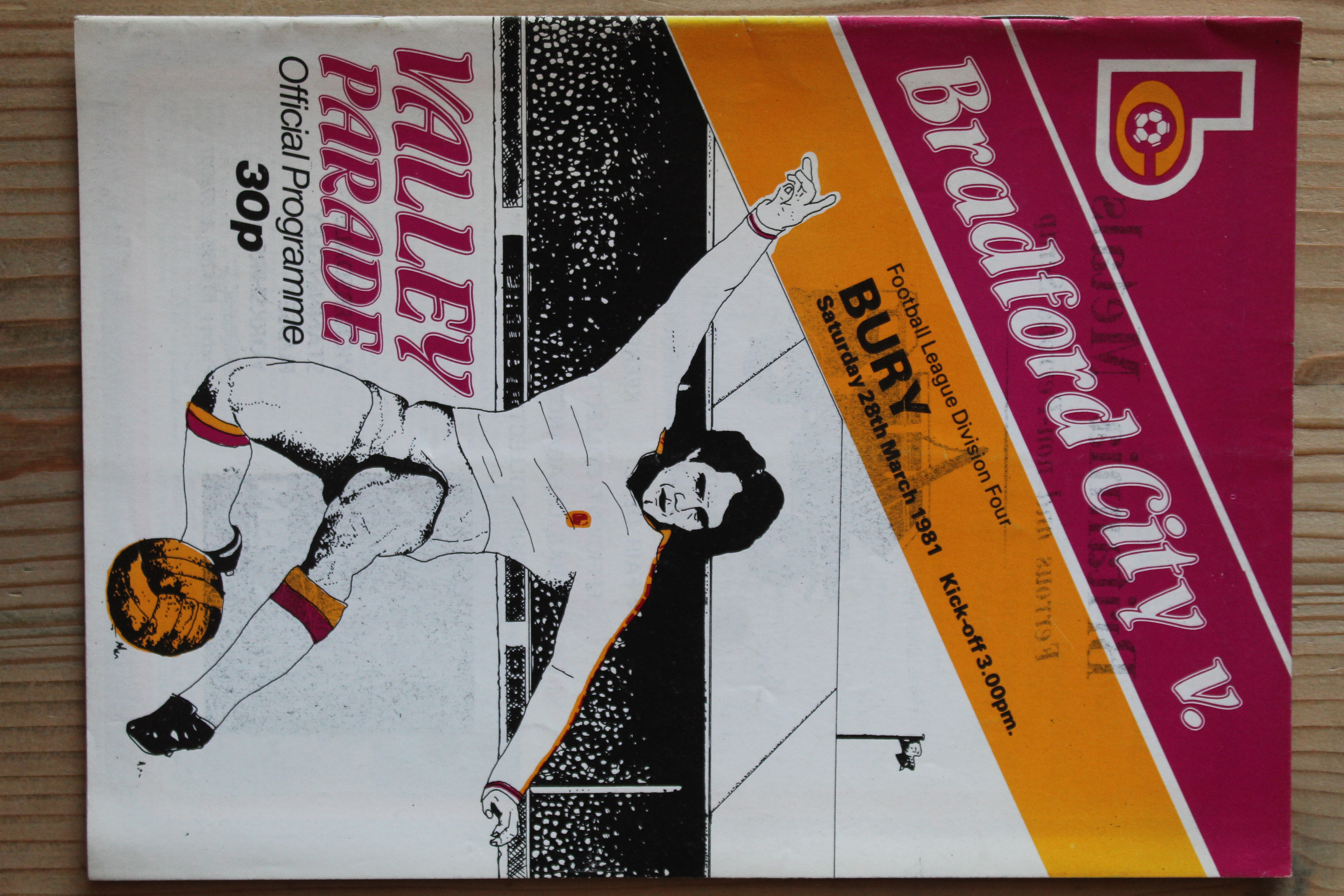 Bradford City FC v Bury FC