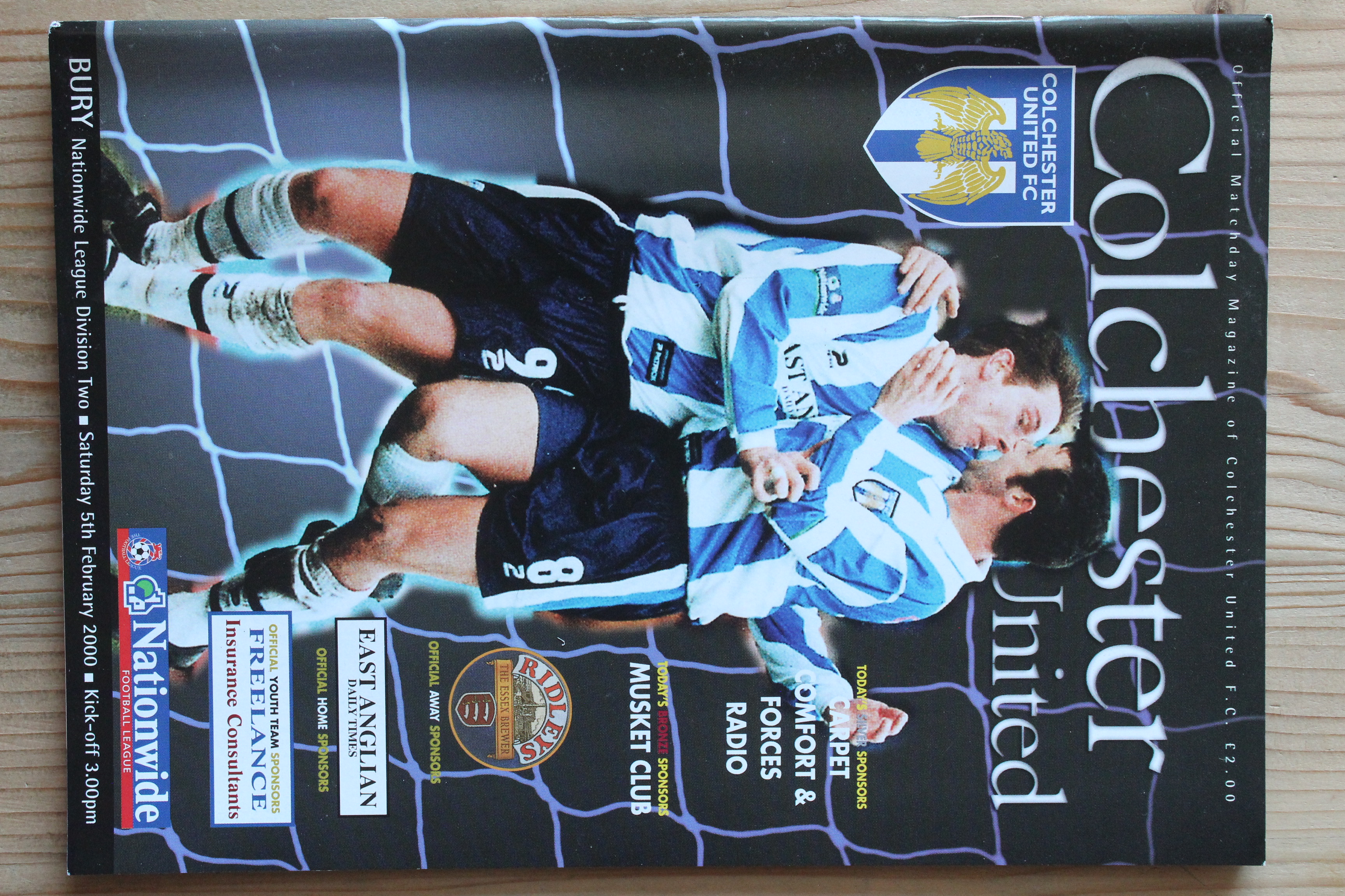 Colchester United FC v Bury FC