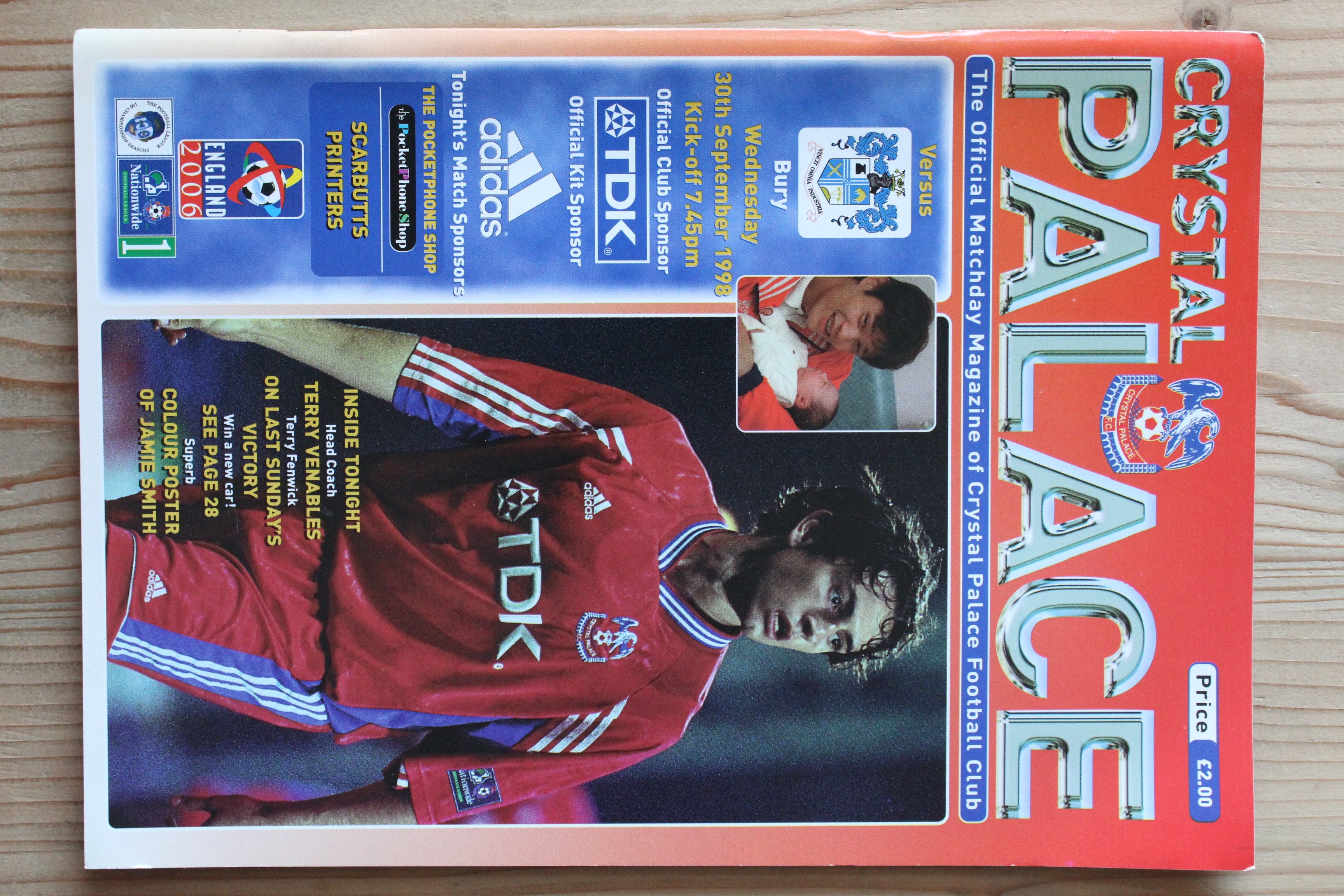 Crystal Palace FC v Bury FC