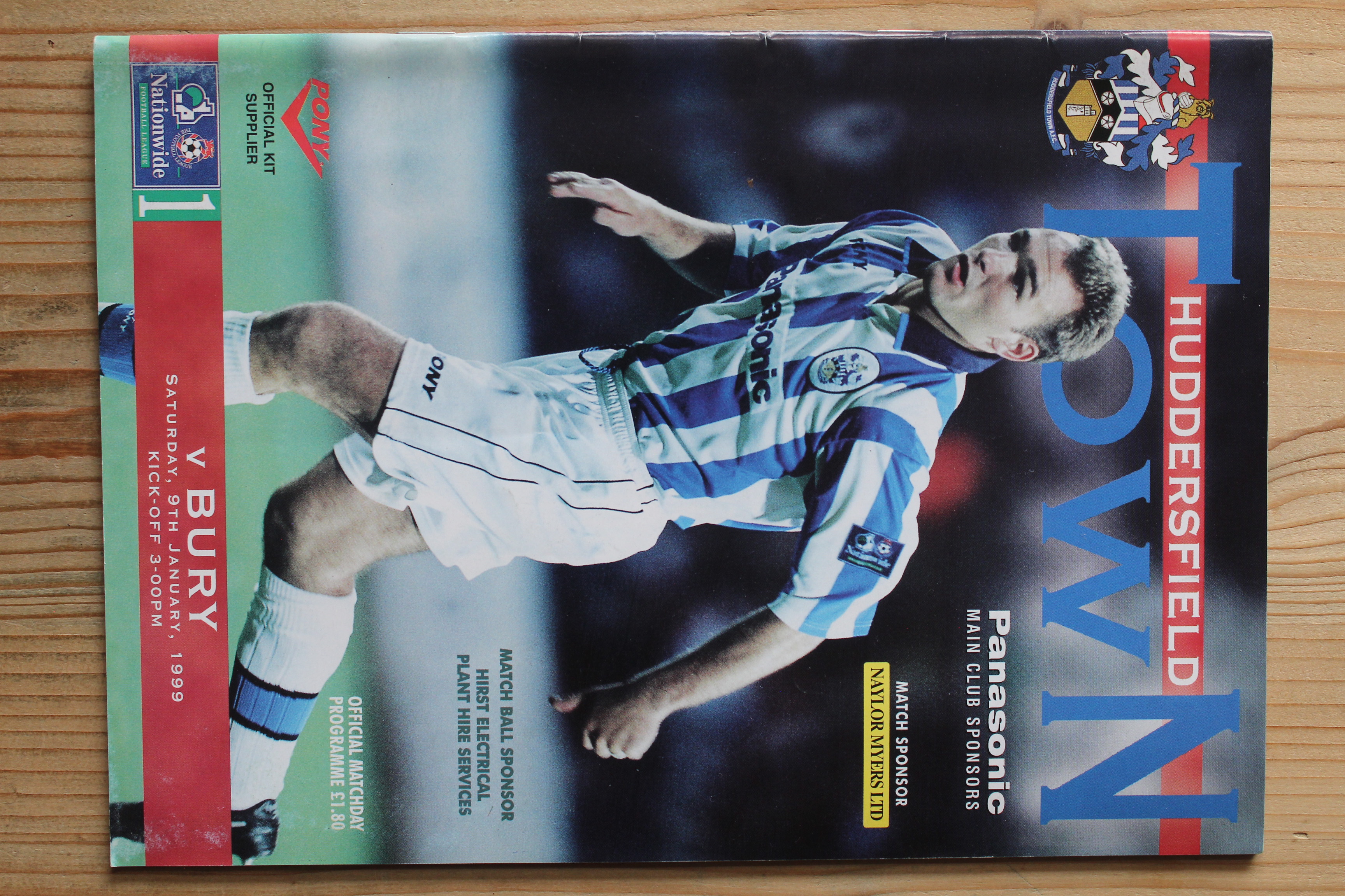 Huddersfield Town FC v Bury FC