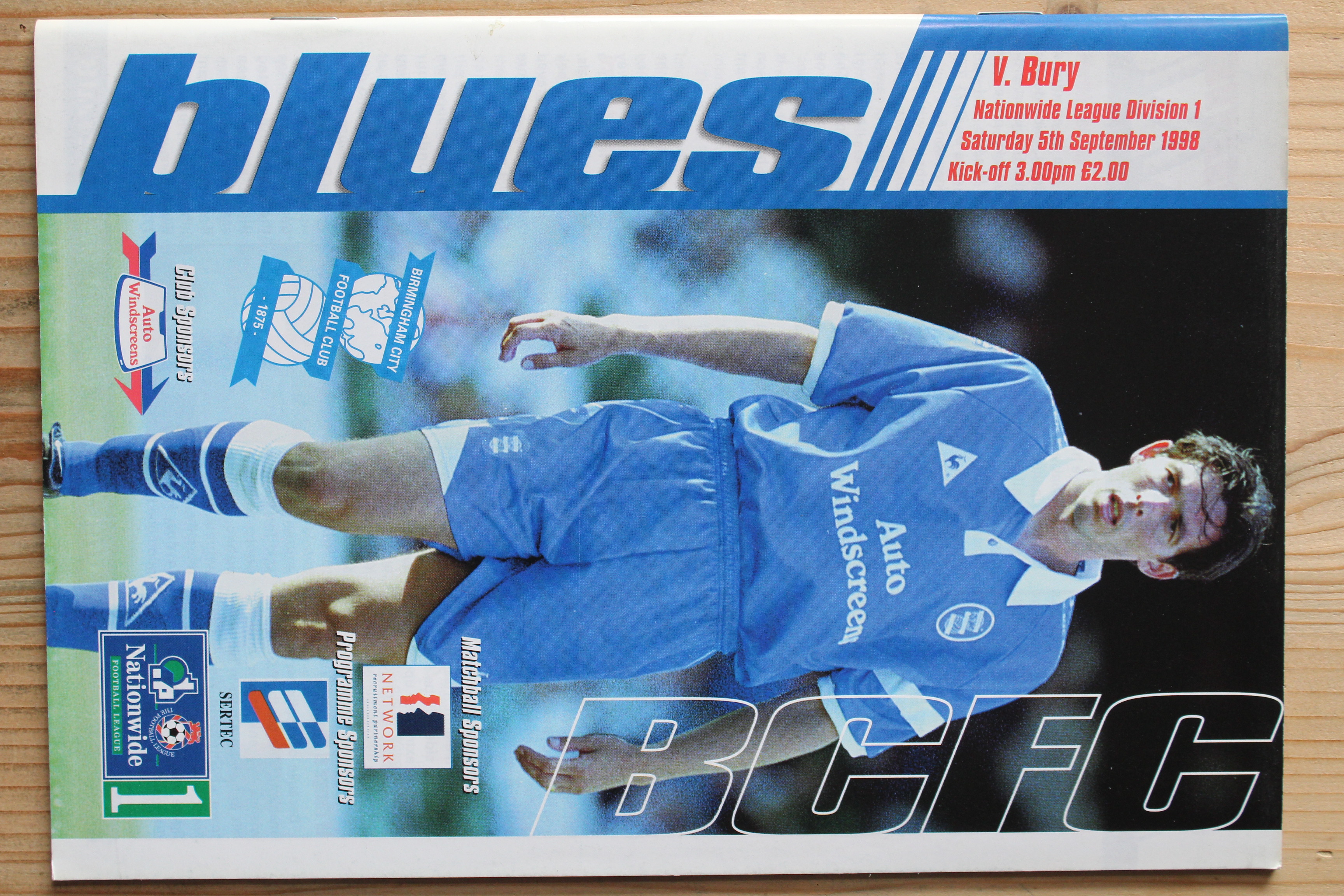 Birmingham City FC v Bury FC