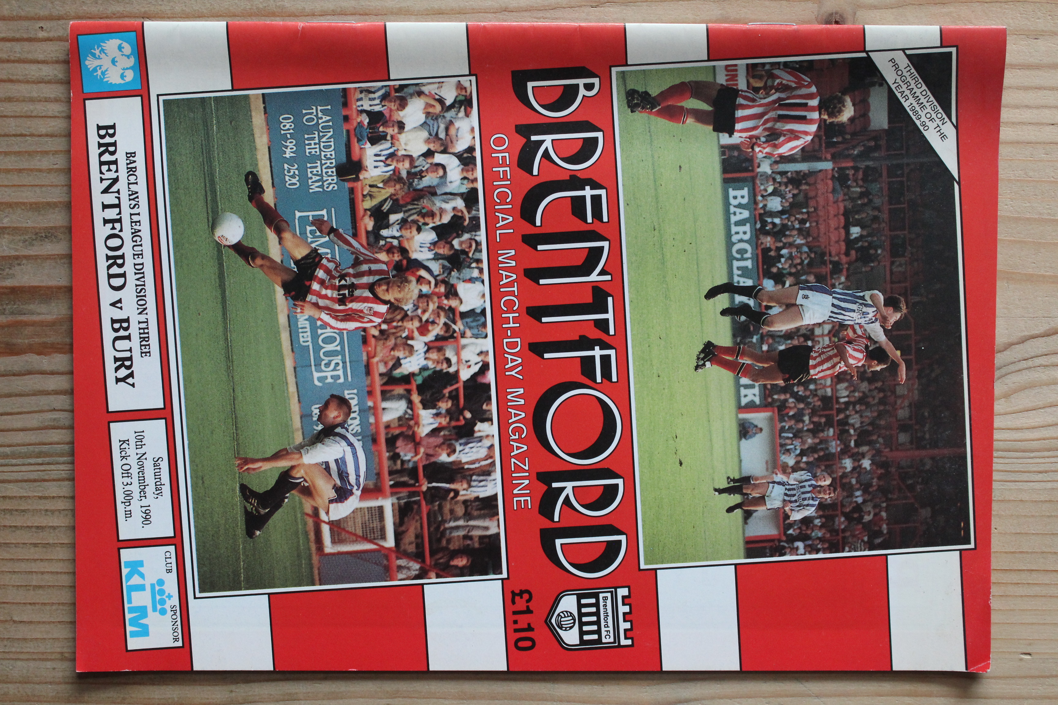 Brentford FC v Bury FC