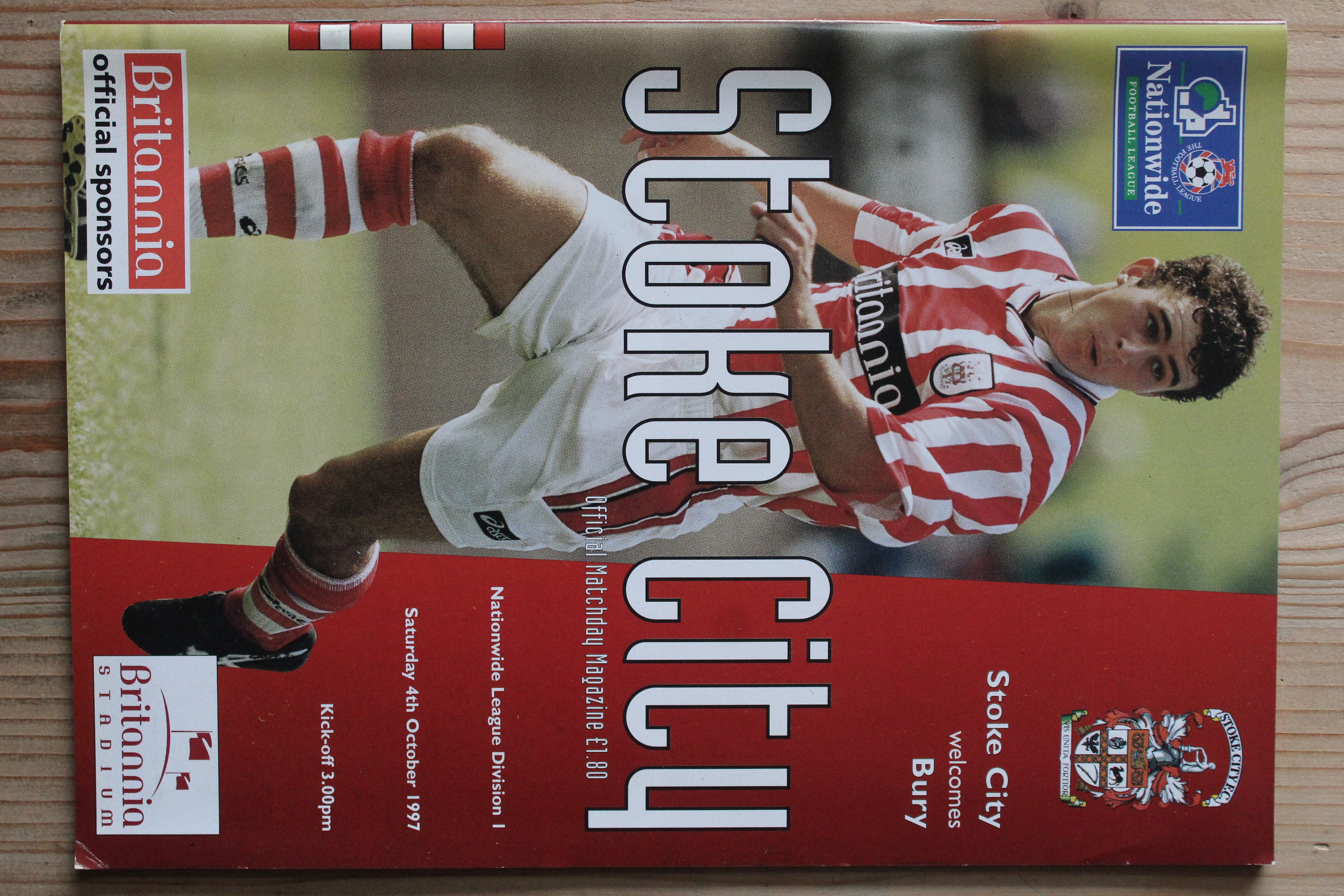 Stoke City FC v Bury FC
