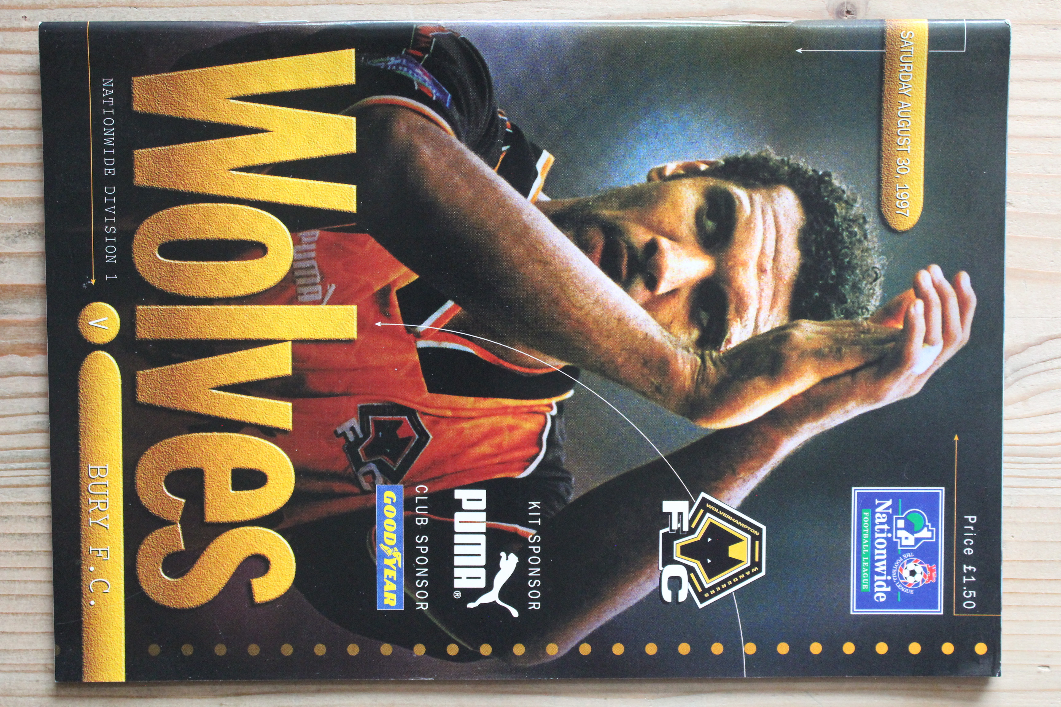 Wolverhampton Wanderers FC v Bury FC