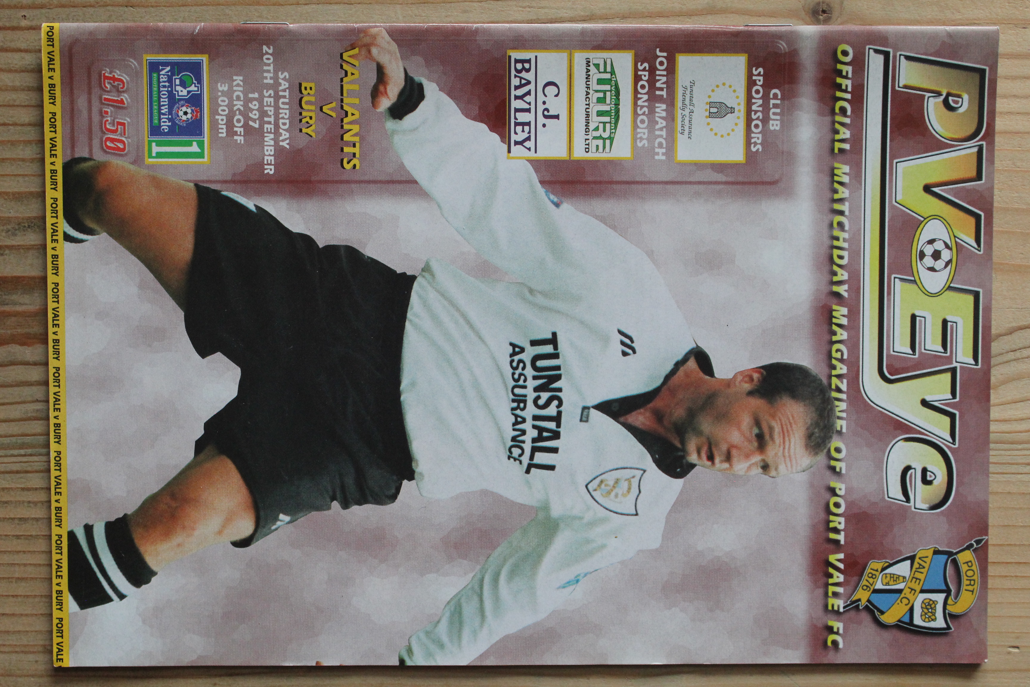 Port Vale FC v Bury FC