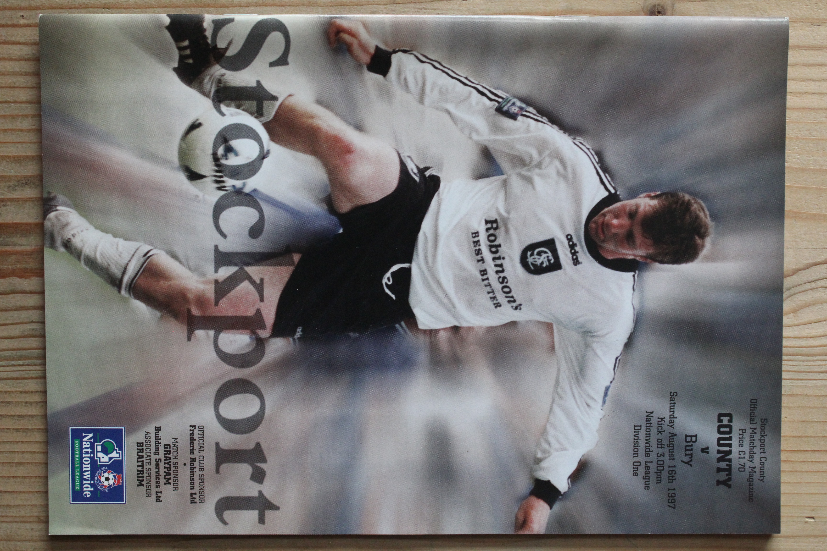 Stockport County FC v Bury FC