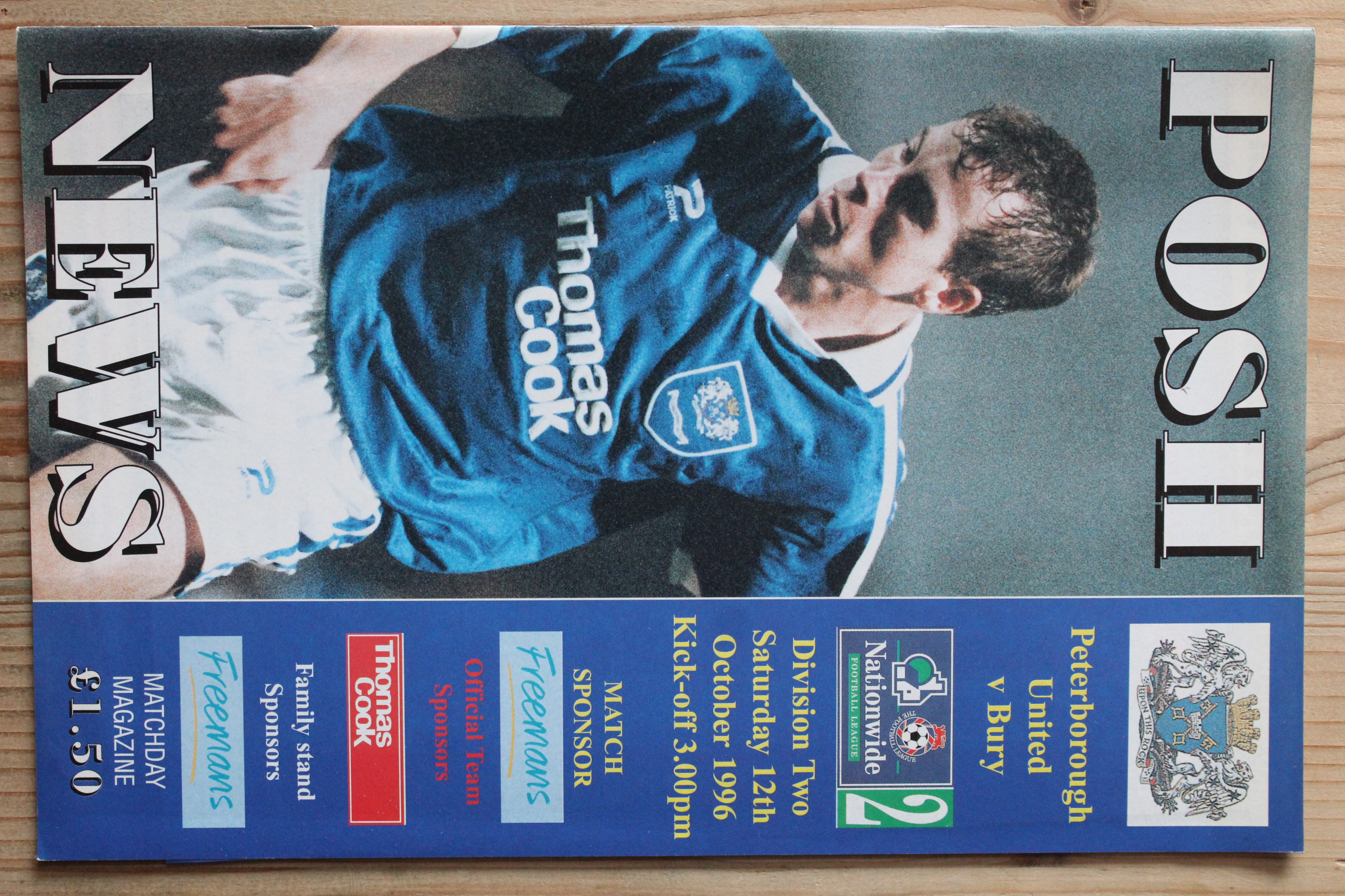 Peterborough United FC v Bury FC