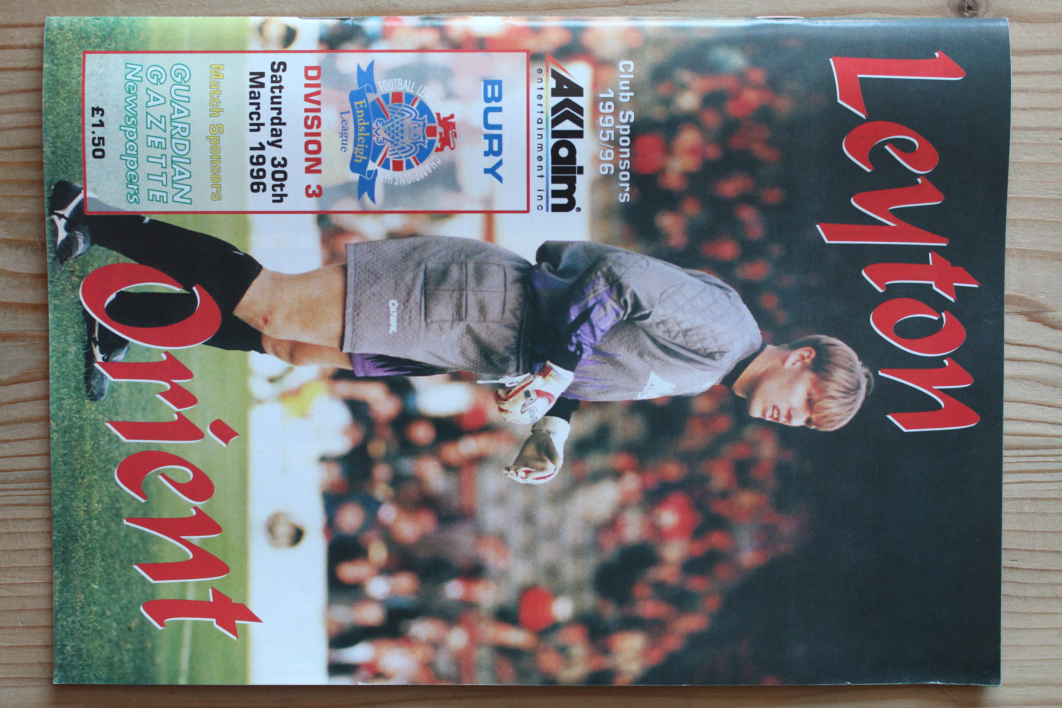 Leyton Orient FC v Bury FC